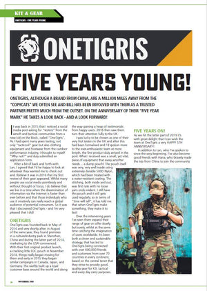 ONETIGRIS: 5 YEARS YOUNG!
