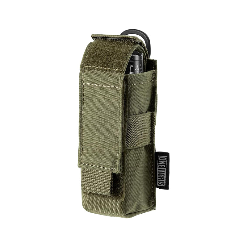 Flashlight Pouch 02 丨MOLLE System & Adjustable Hooks