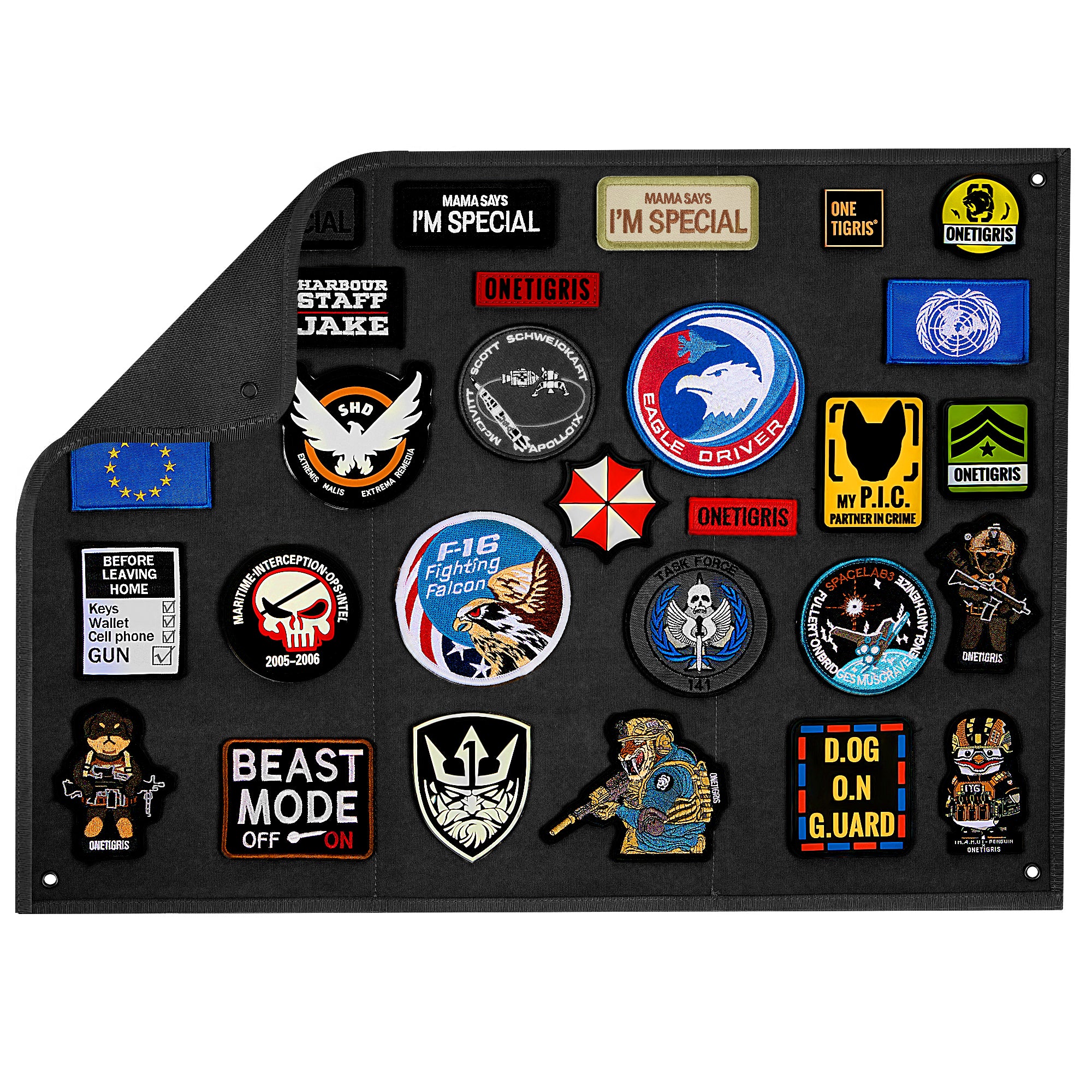 Patch Display 丨 22"x17.7"& Foldable