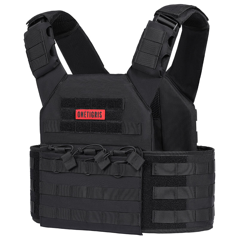 DOOM Tactical Vest 丨 MOLLE System & Velcro Panel