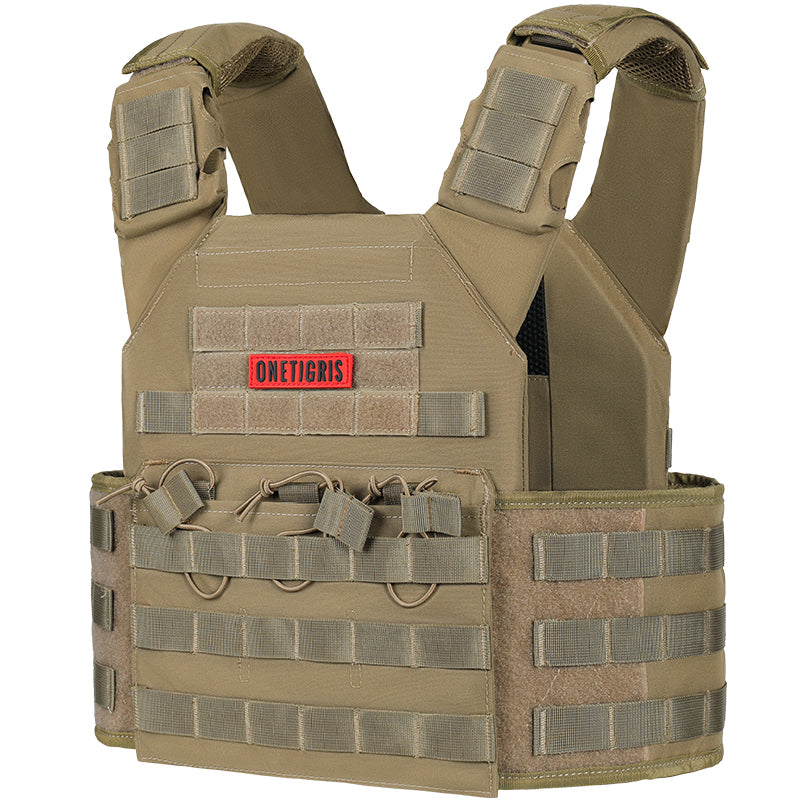 DOOM Tactical Vest 丨 MOLLE System & Velcro Panel