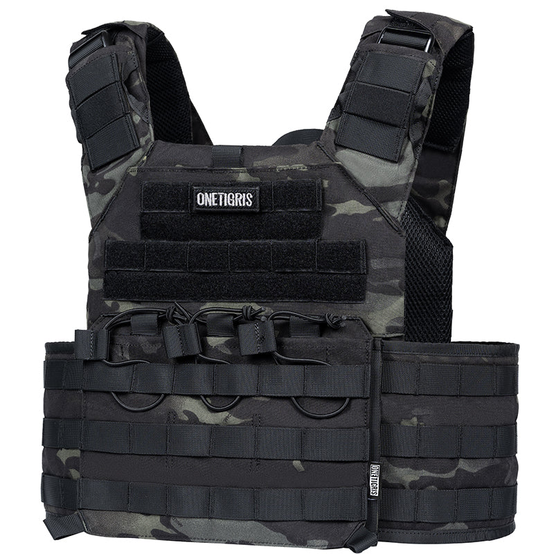 DOOM Tactical Vest 丨 MOLLE System & Velcro Panel
