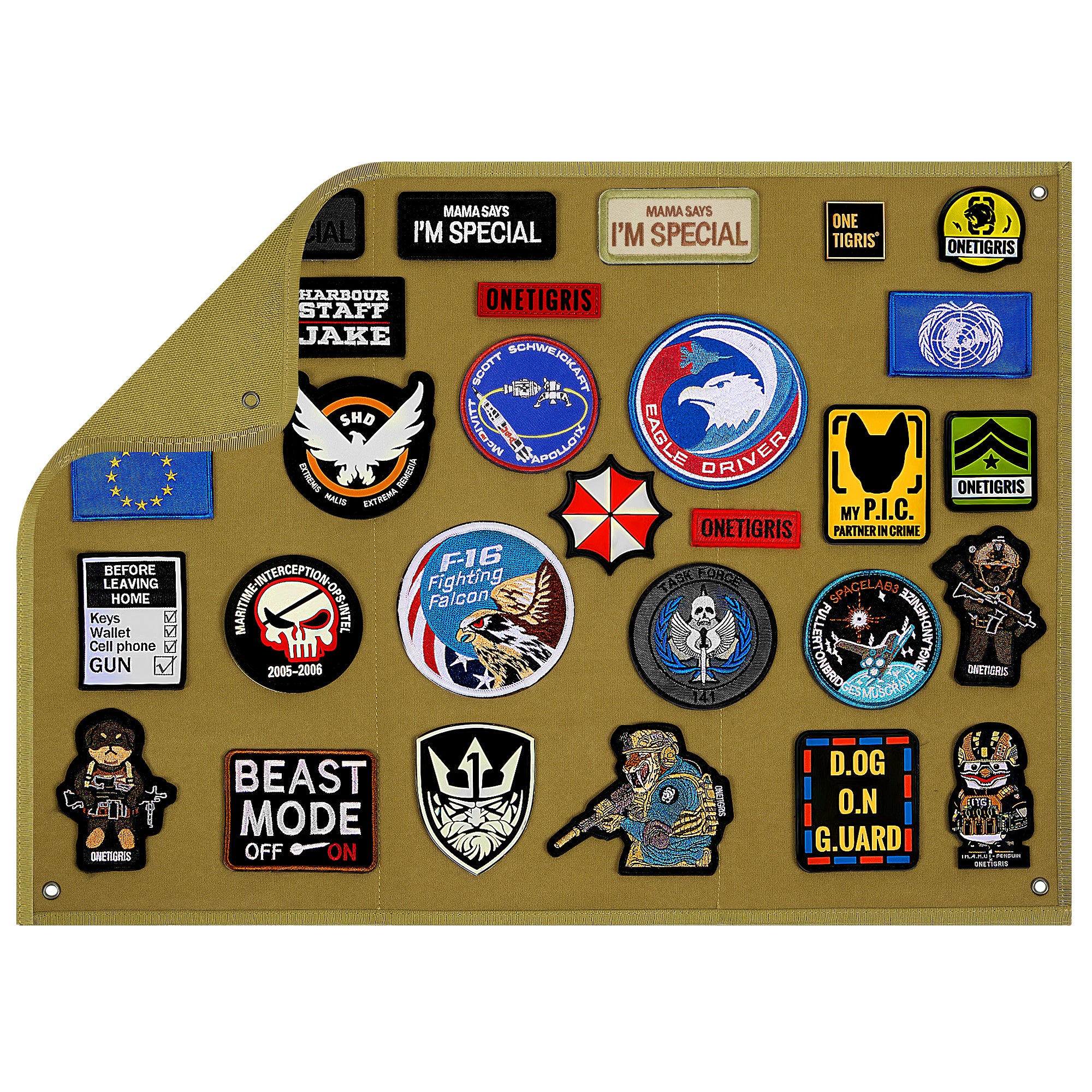 Patch Display 丨 22"x17.7"& Foldable