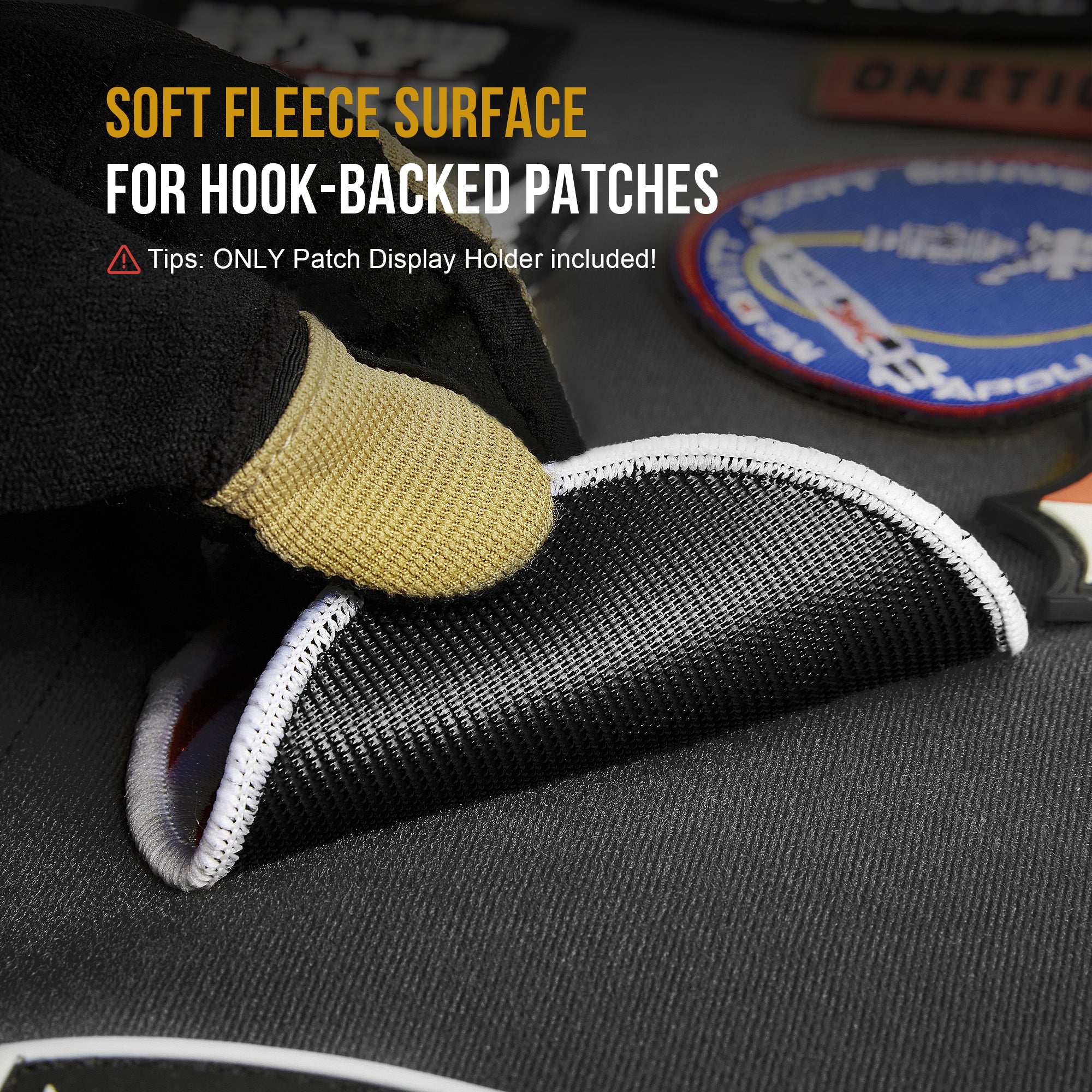 Patch Display 丨 22"x17.7"& Foldable