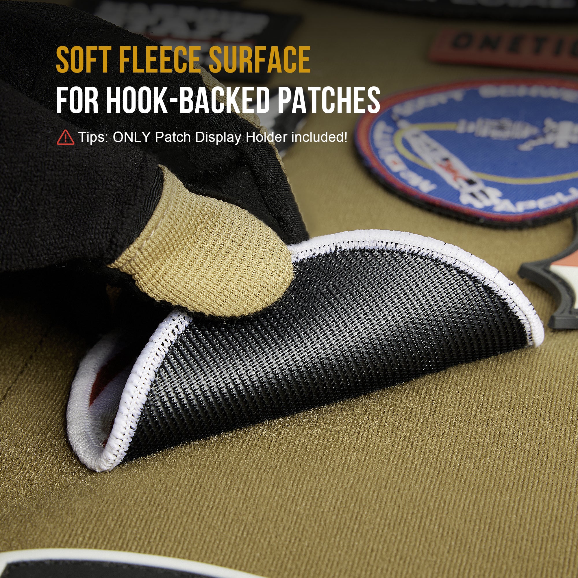 Patch Display 丨 22"x17.7"& Foldable