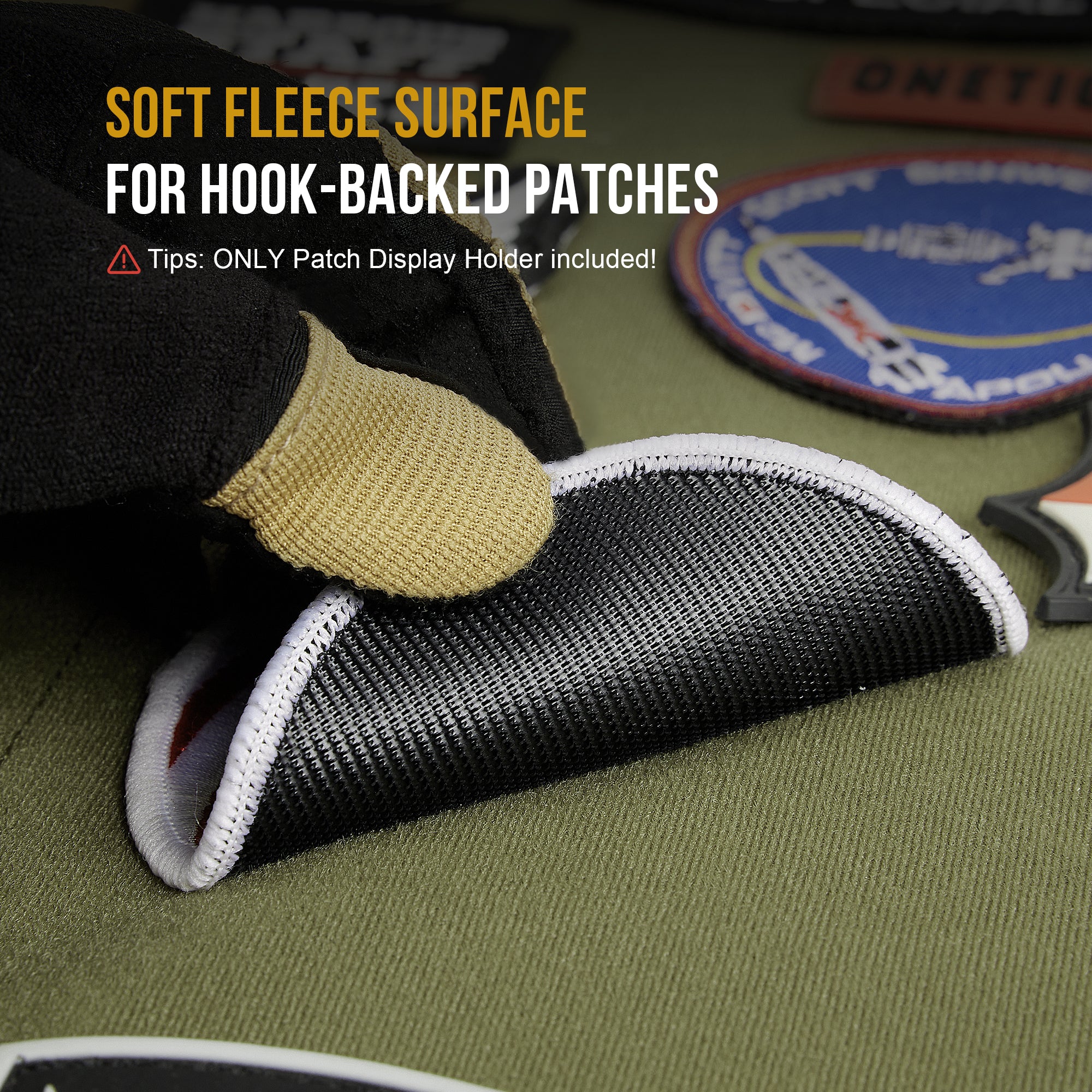 Patch Display 丨 22"x17.7"& Foldable