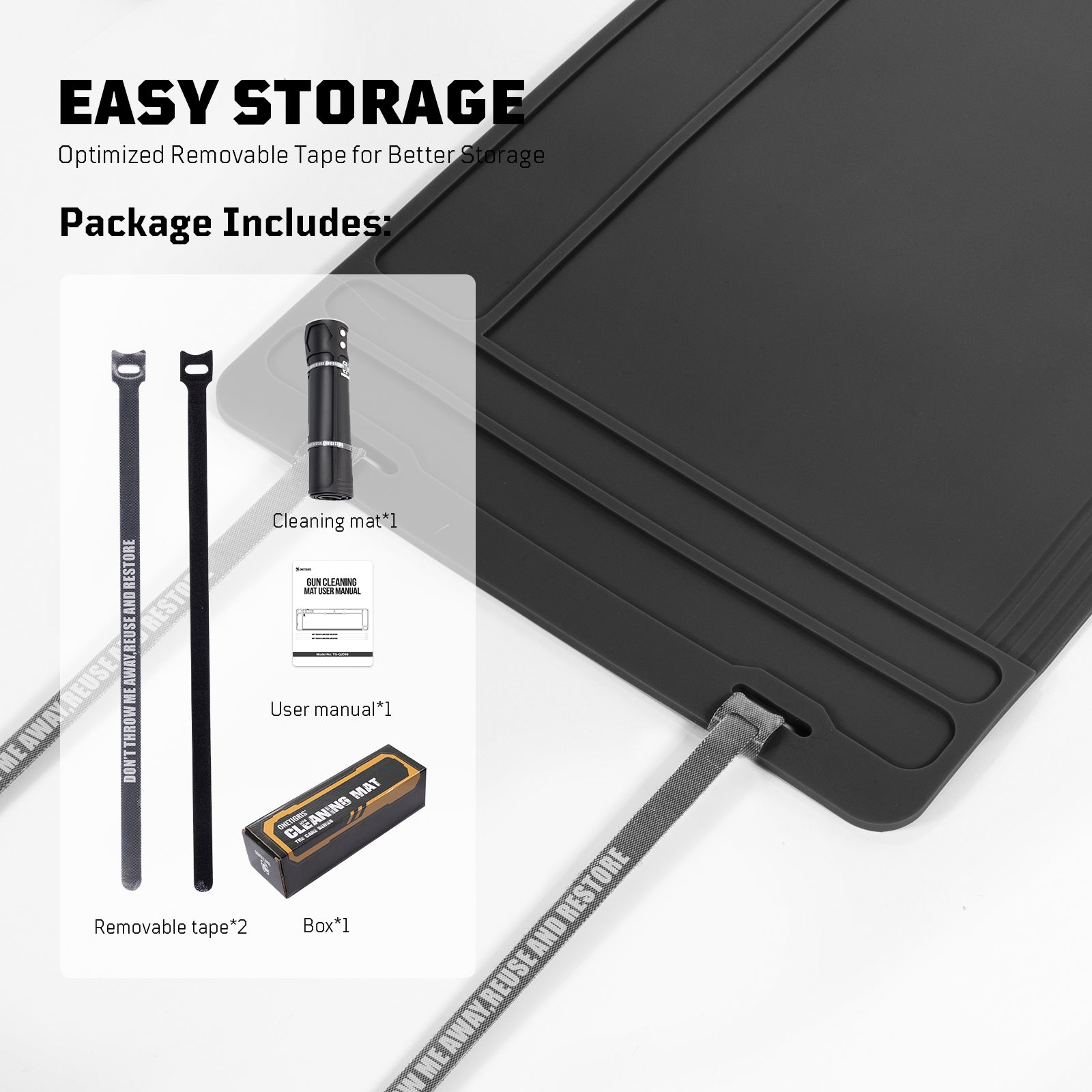 Gun Cleaning Mat 03 丨 12"x36" &Large Size