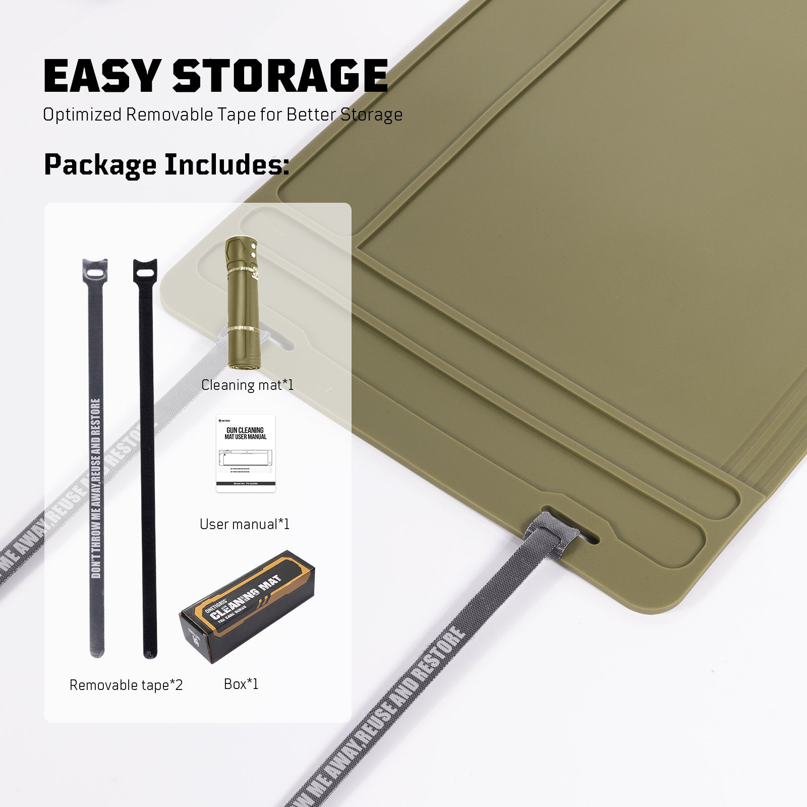 Gun Cleaning Mat 03 丨 12"x36" &Large Size