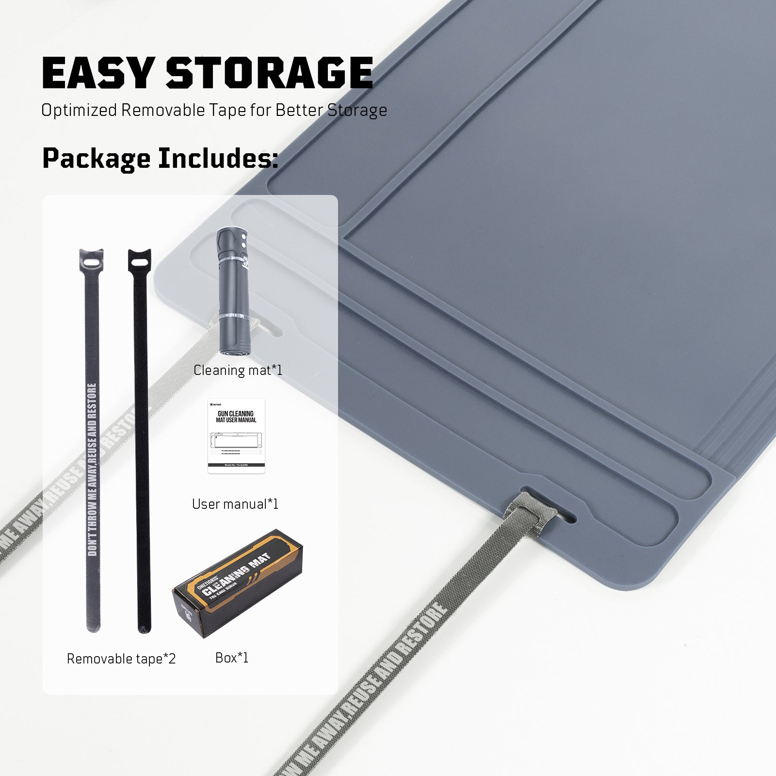Gun Cleaning Mat 03 丨 12"x36" &Large Size