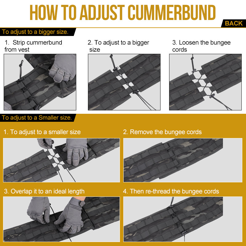 DOOM Tactical Vest 丨 MOLLE System & Velcro Panel