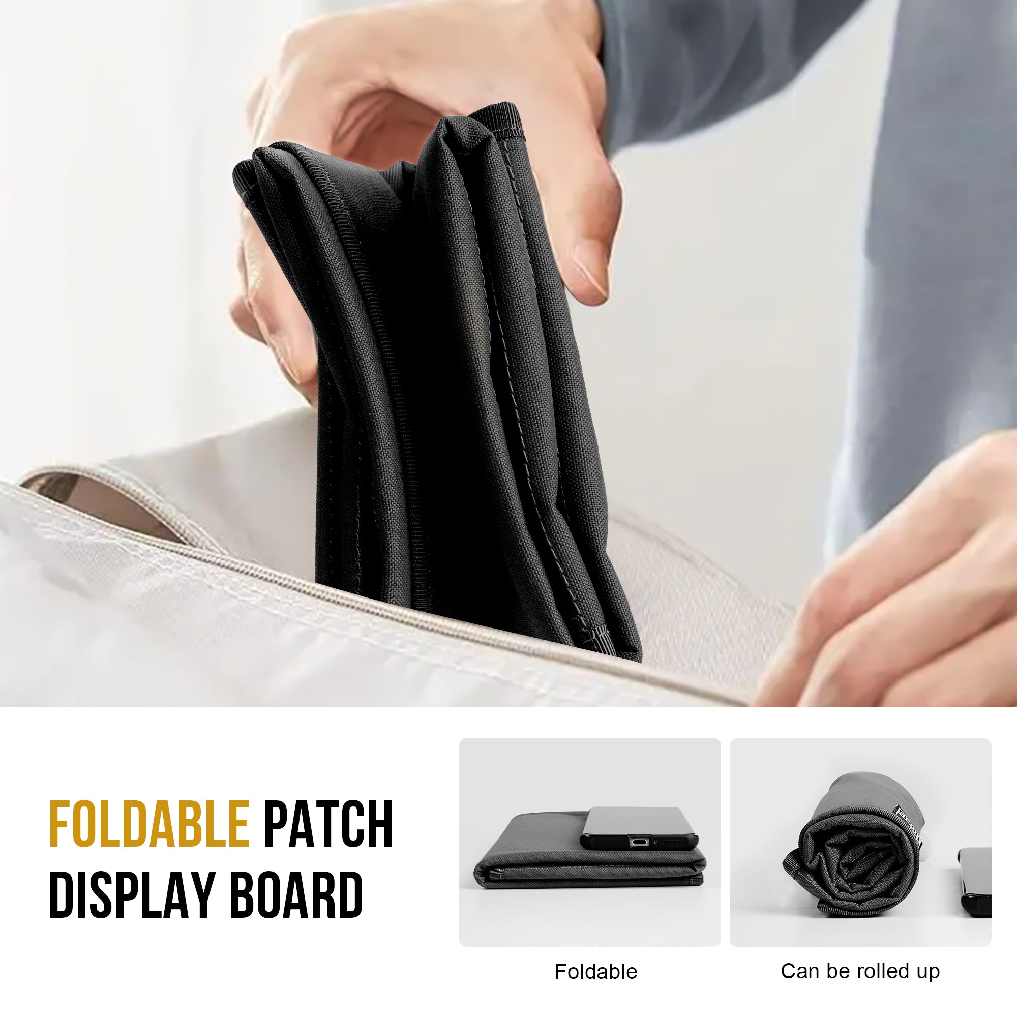 Patch Display 丨 22"x17.7"& Foldable