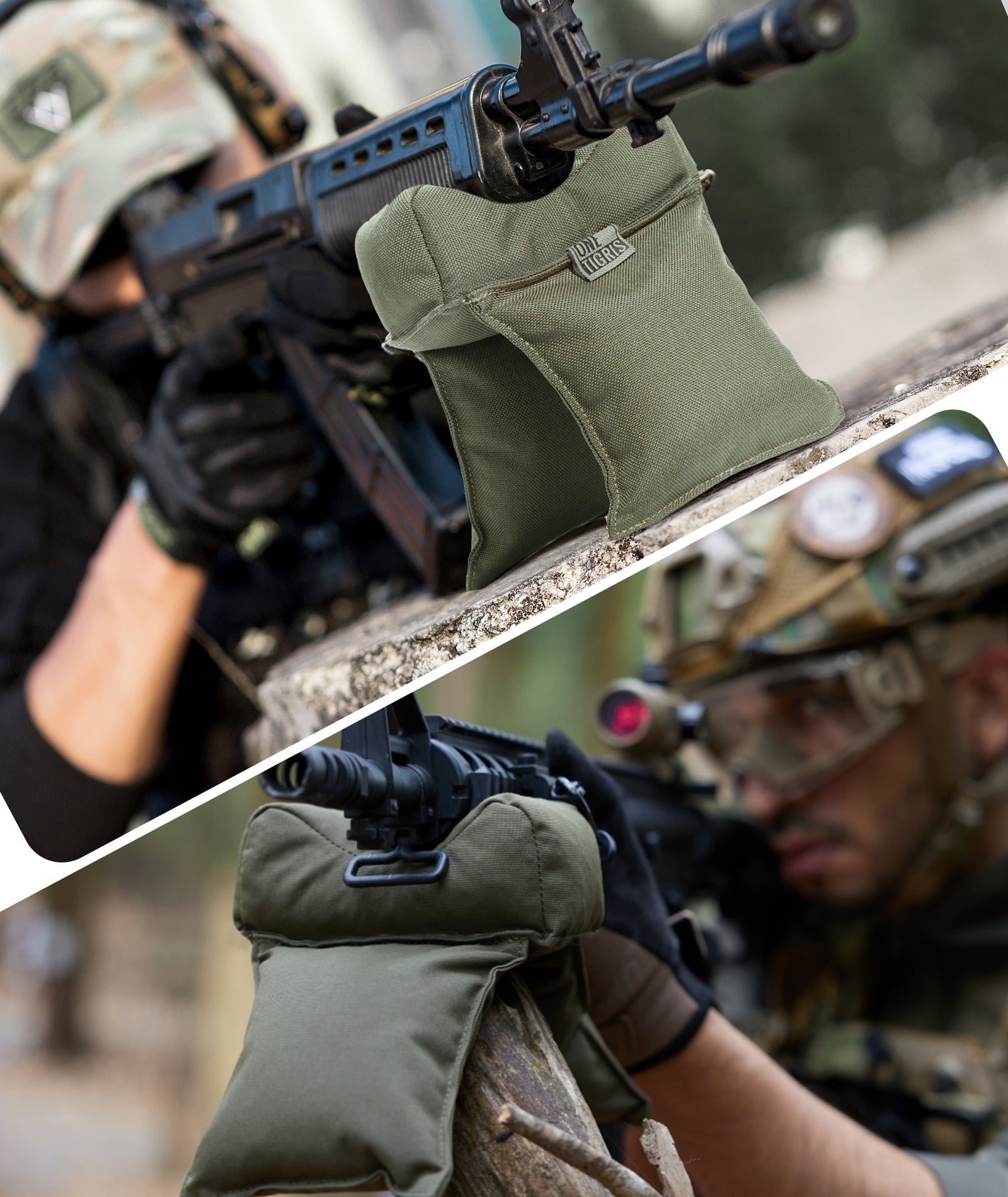 Gun Rest Bag 01 丨500D Nylon & Pre-filled