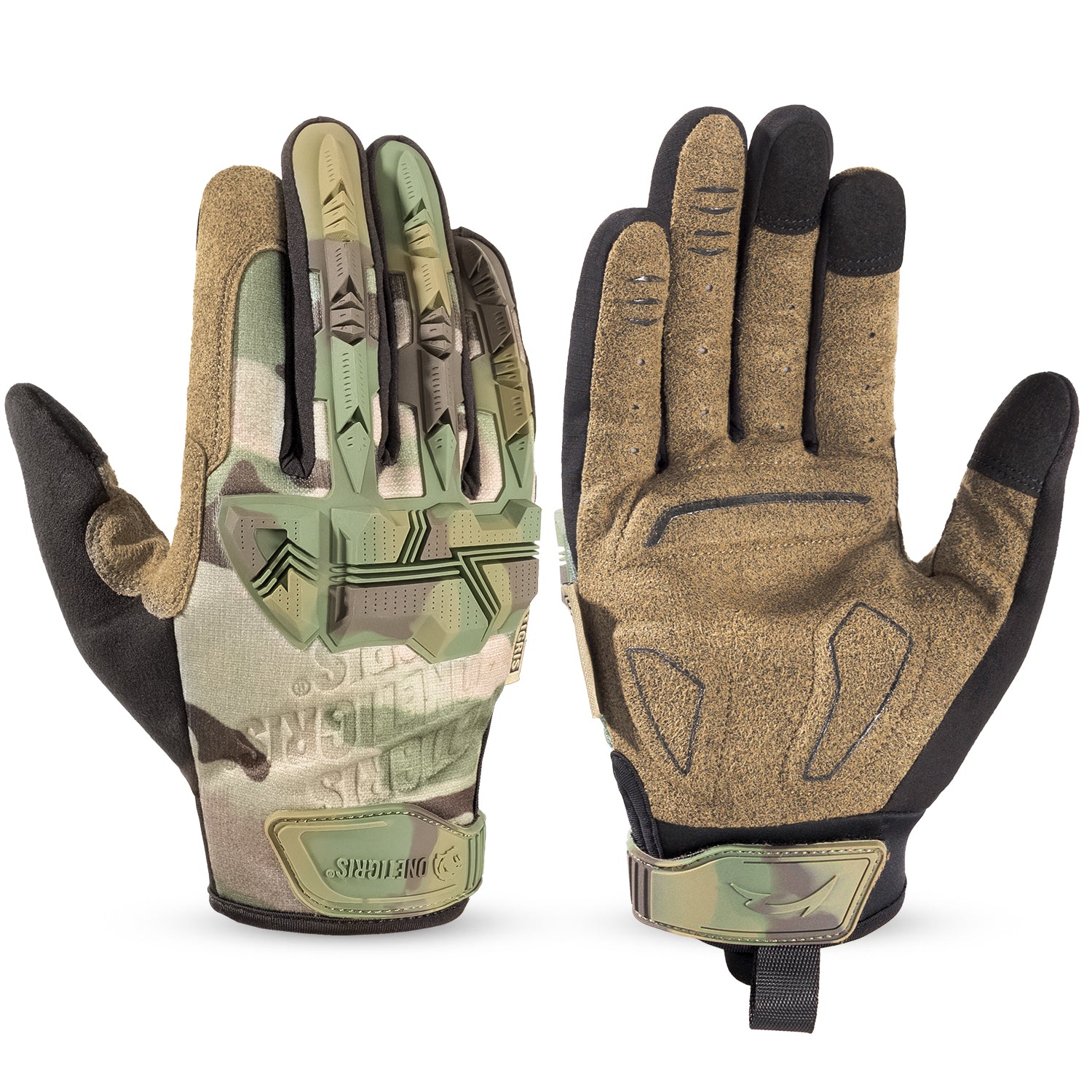 Tactical Motorcycle Gloves丨Touchscreen & PVC Protection