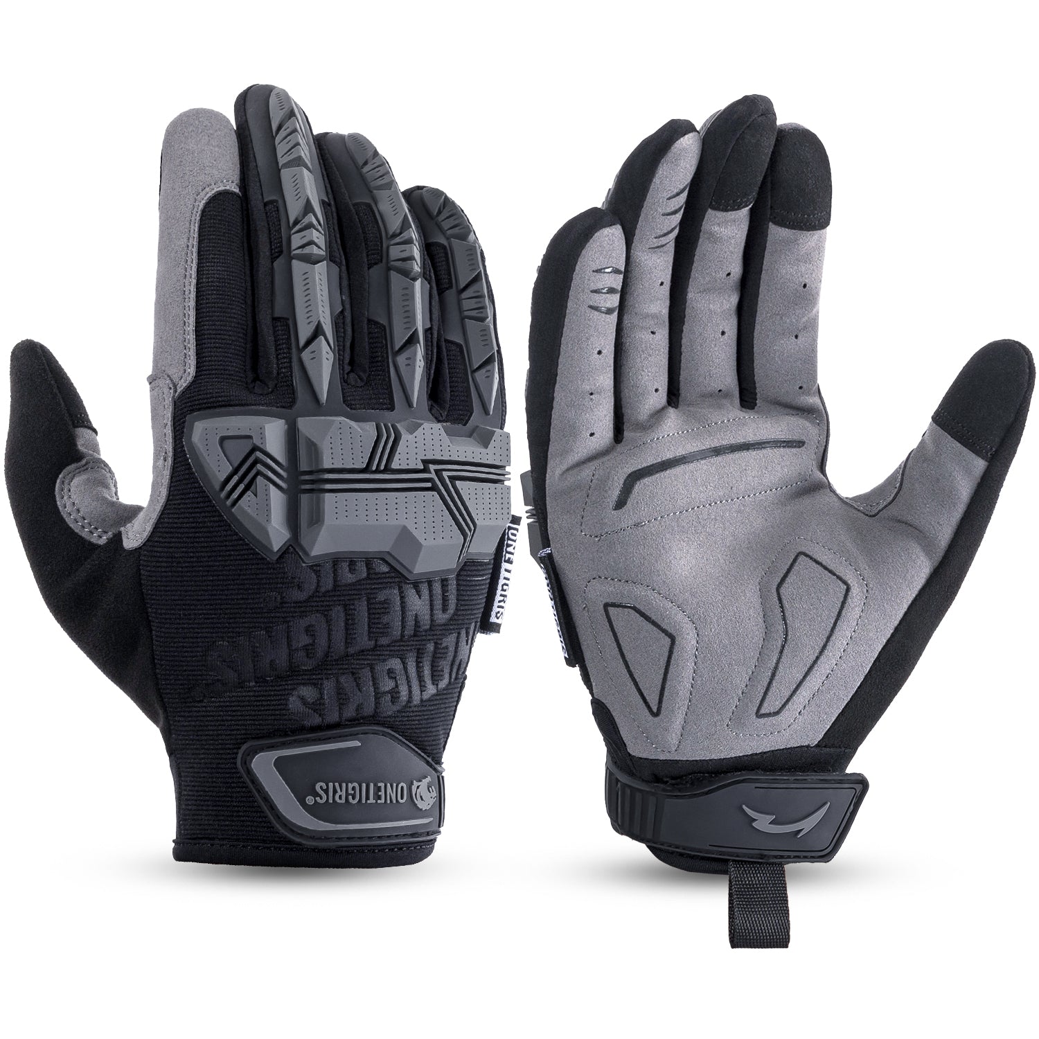Tactical Motorcycle Gloves丨Touchscreen & PVC Protection
