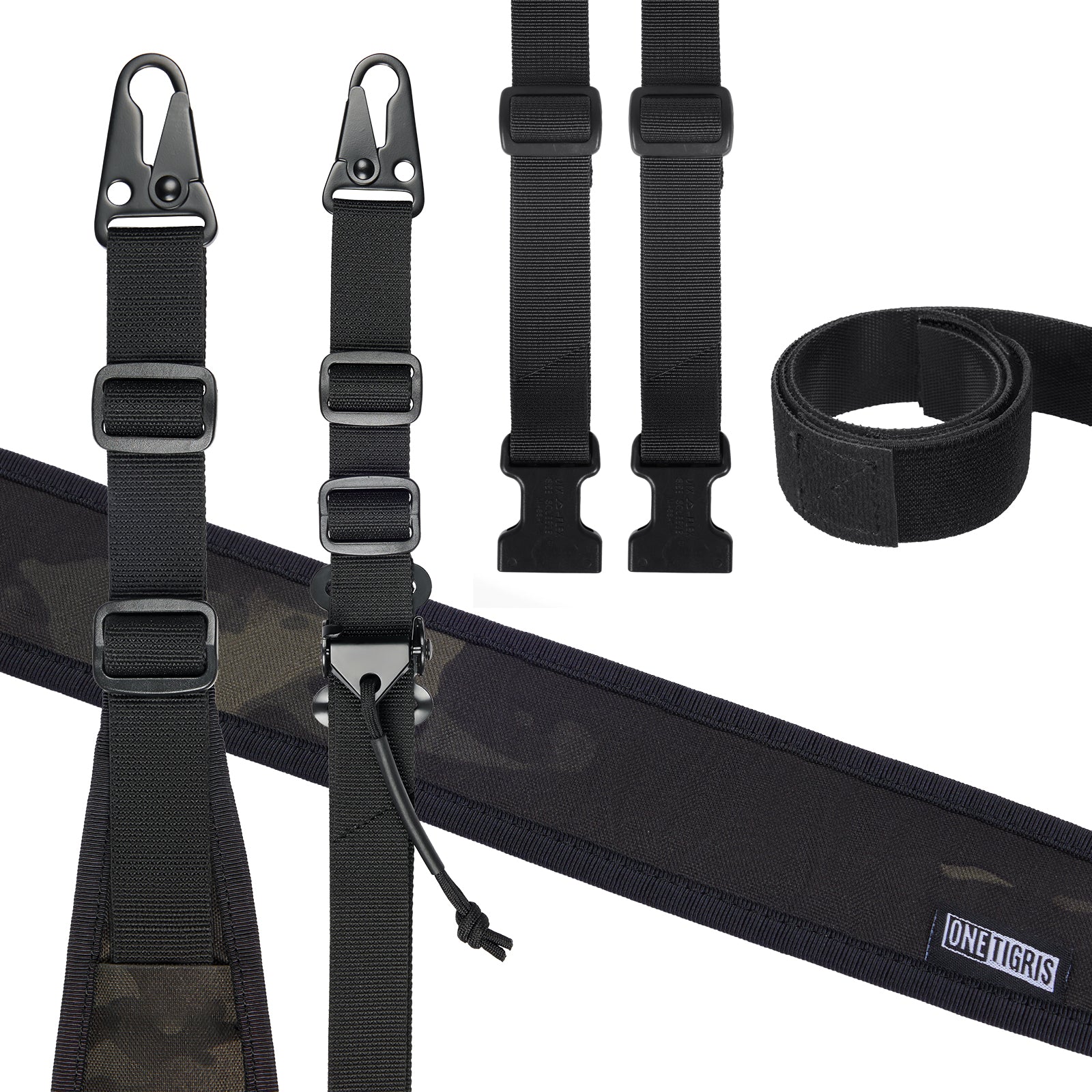 2-Point Sling 01丨 Quick-Adjust&Velcro Storage Tie