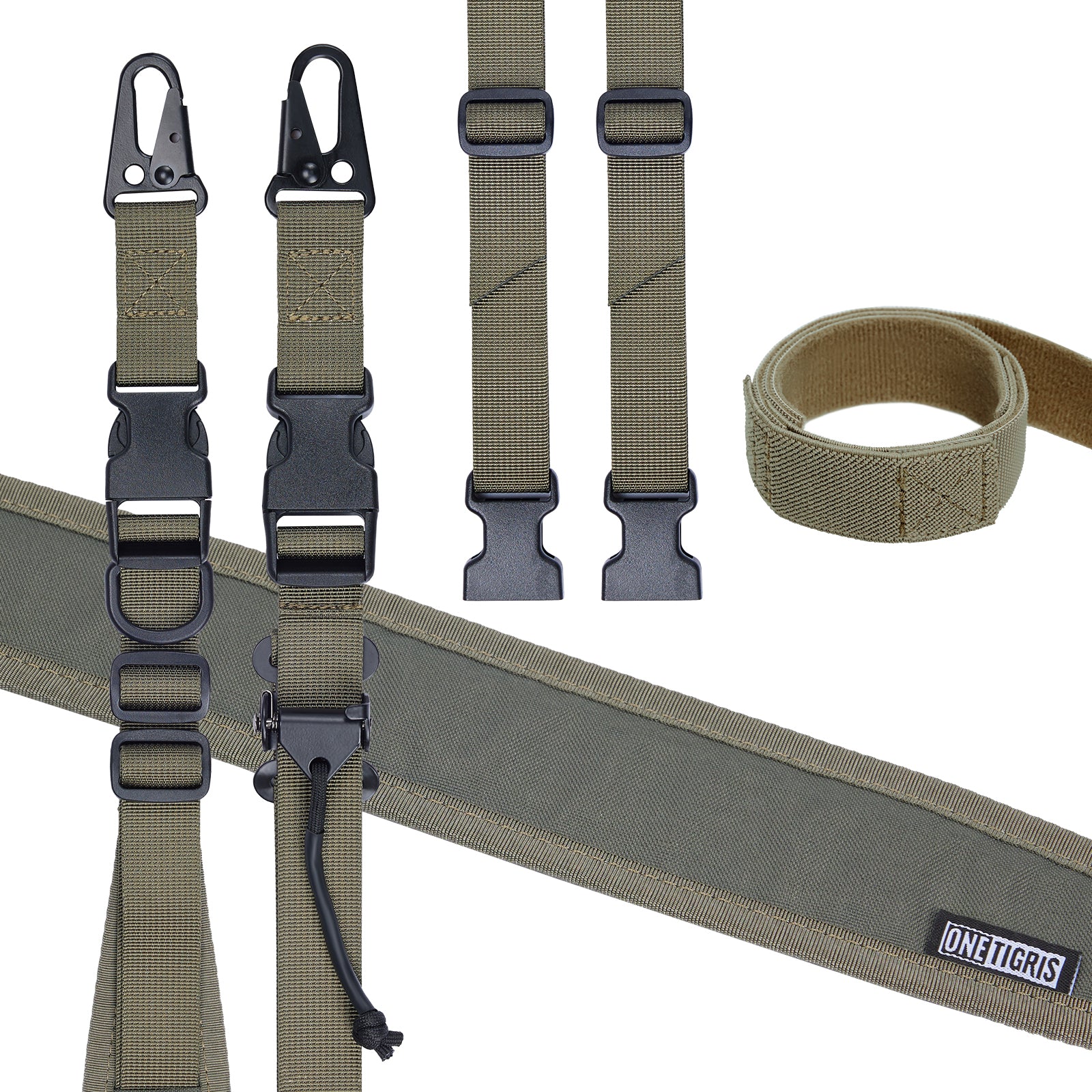 2-Point Sling 01丨 Quick-Adjust&Velcro Storage Tie