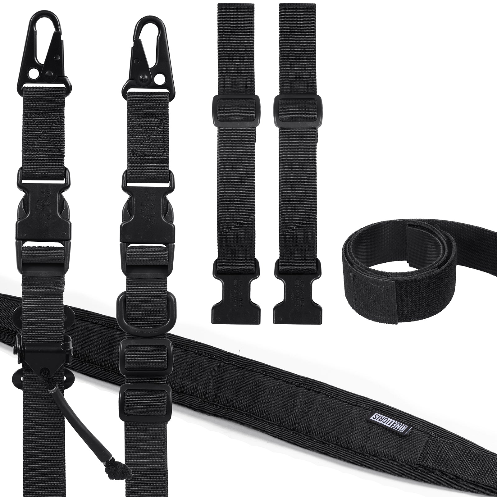 2-Point Sling 01丨 Quick-Adjust&Velcro Storage Tie