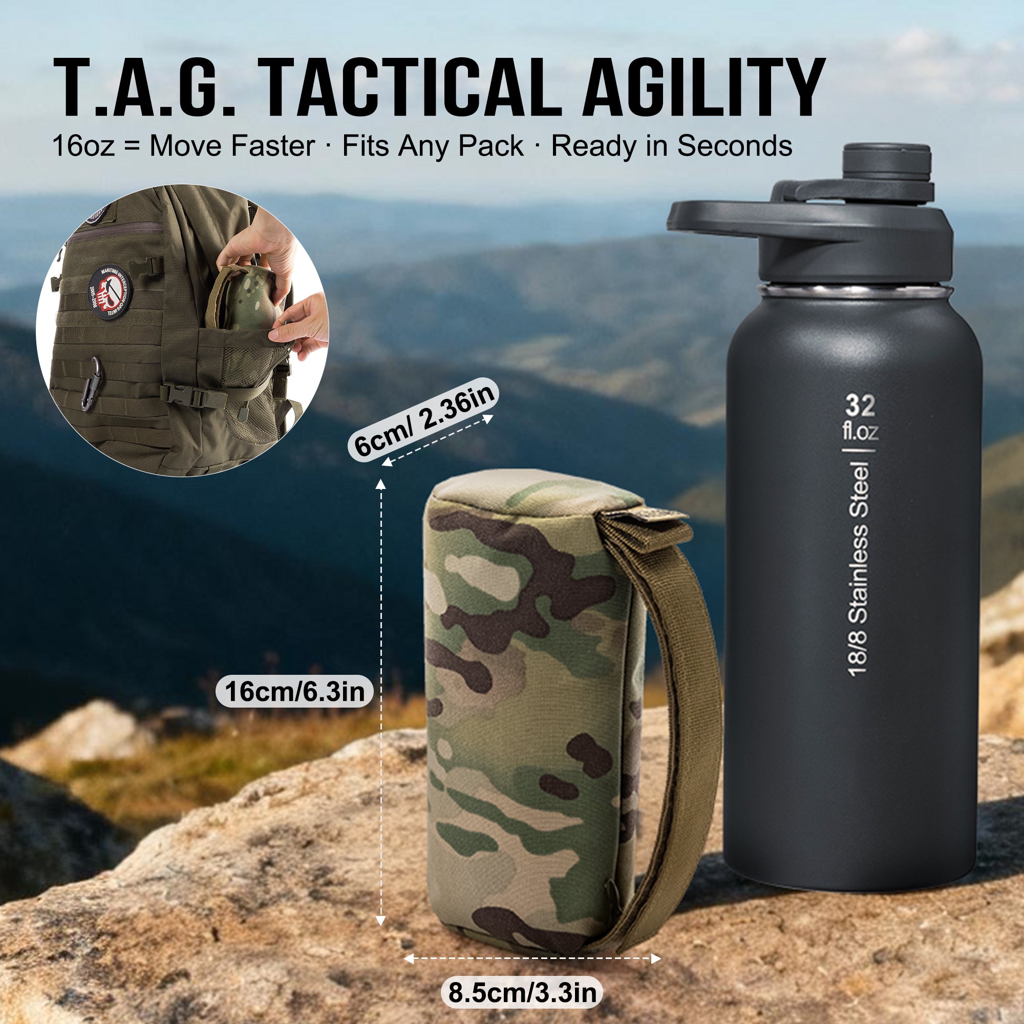 Handled Gun Rest Bag	‎丨Pre-Filled&YKK Invisible Zipper