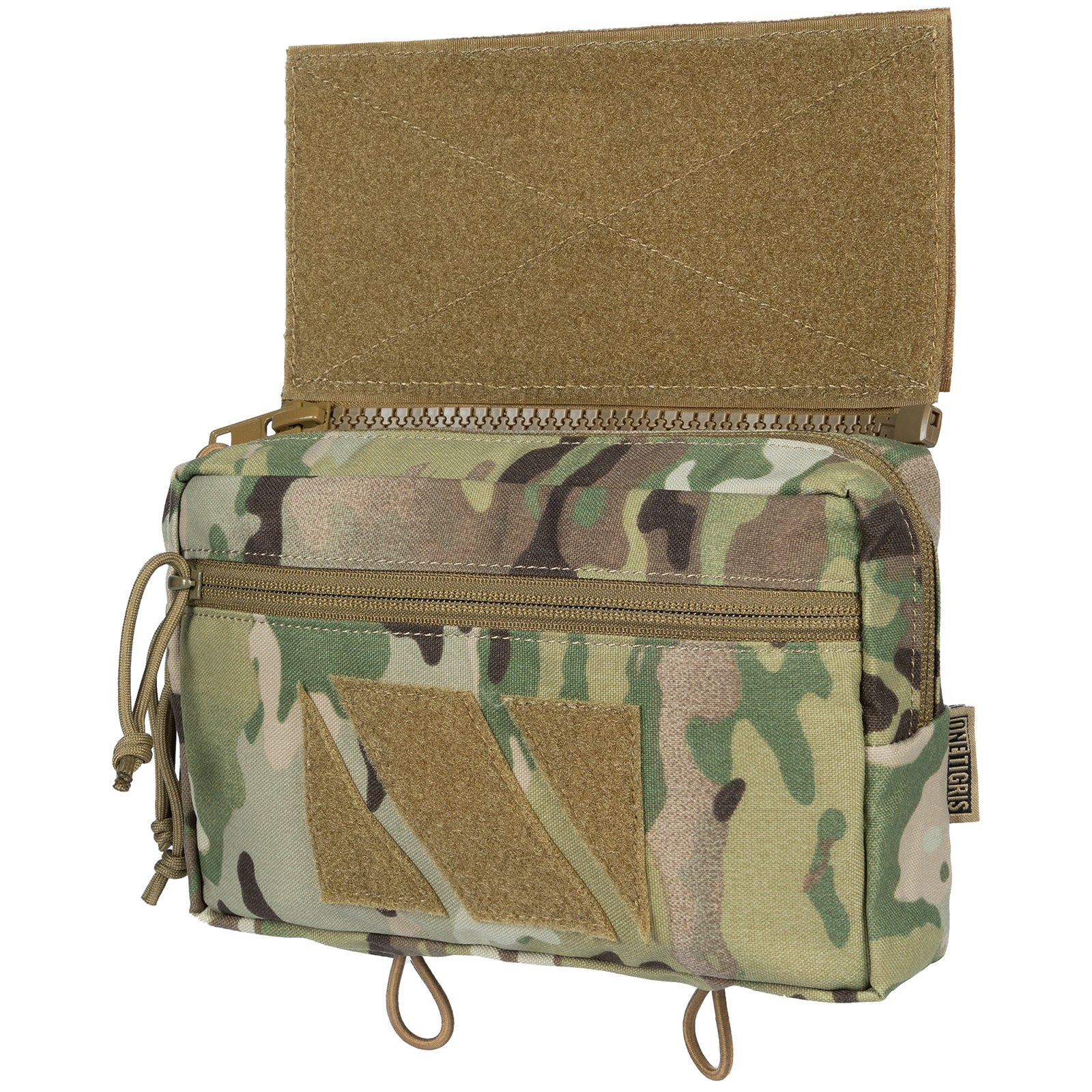 Tactical PLUS1 Drop Pouch 丨with Hook and Loop Panel&for Vest Chest Rig Plate Carrier