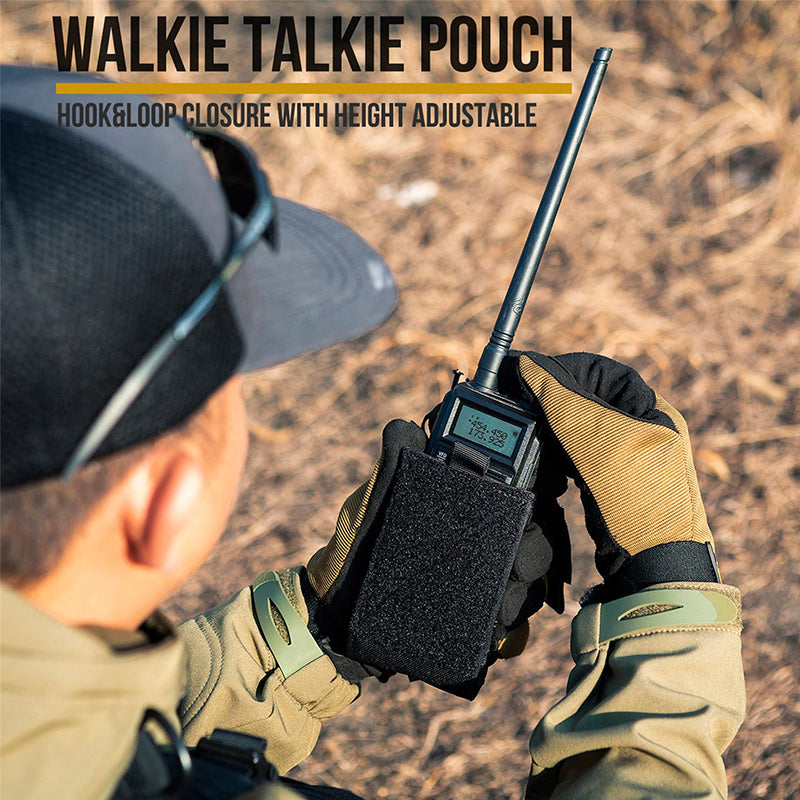 Adjustable Radio Holster 03 丨MOLLE System & Adjustable Size