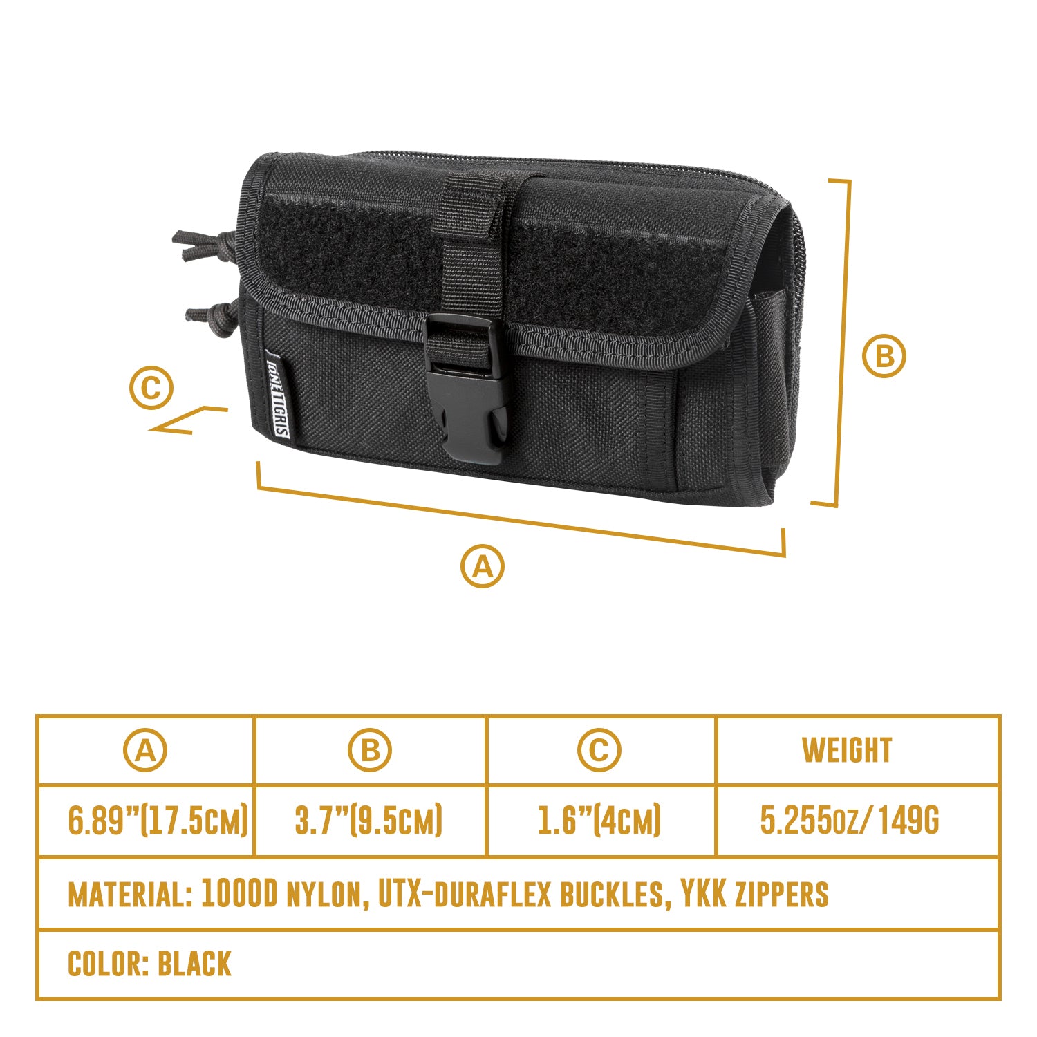 Phone Pouch for MOLLE System | Tactical Phone Pouch | OneTigris
