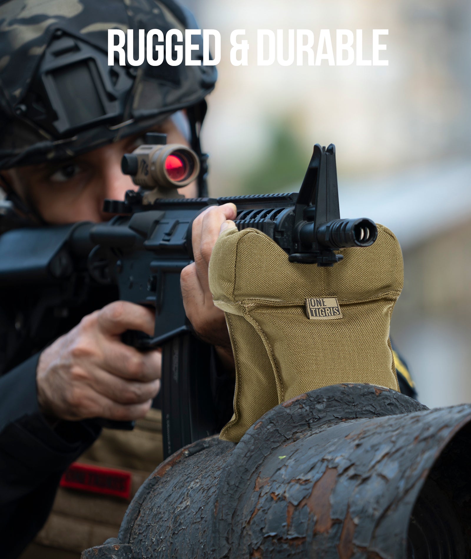 Gun Rest Bag 01 丨500D Nylon & Pre-filled