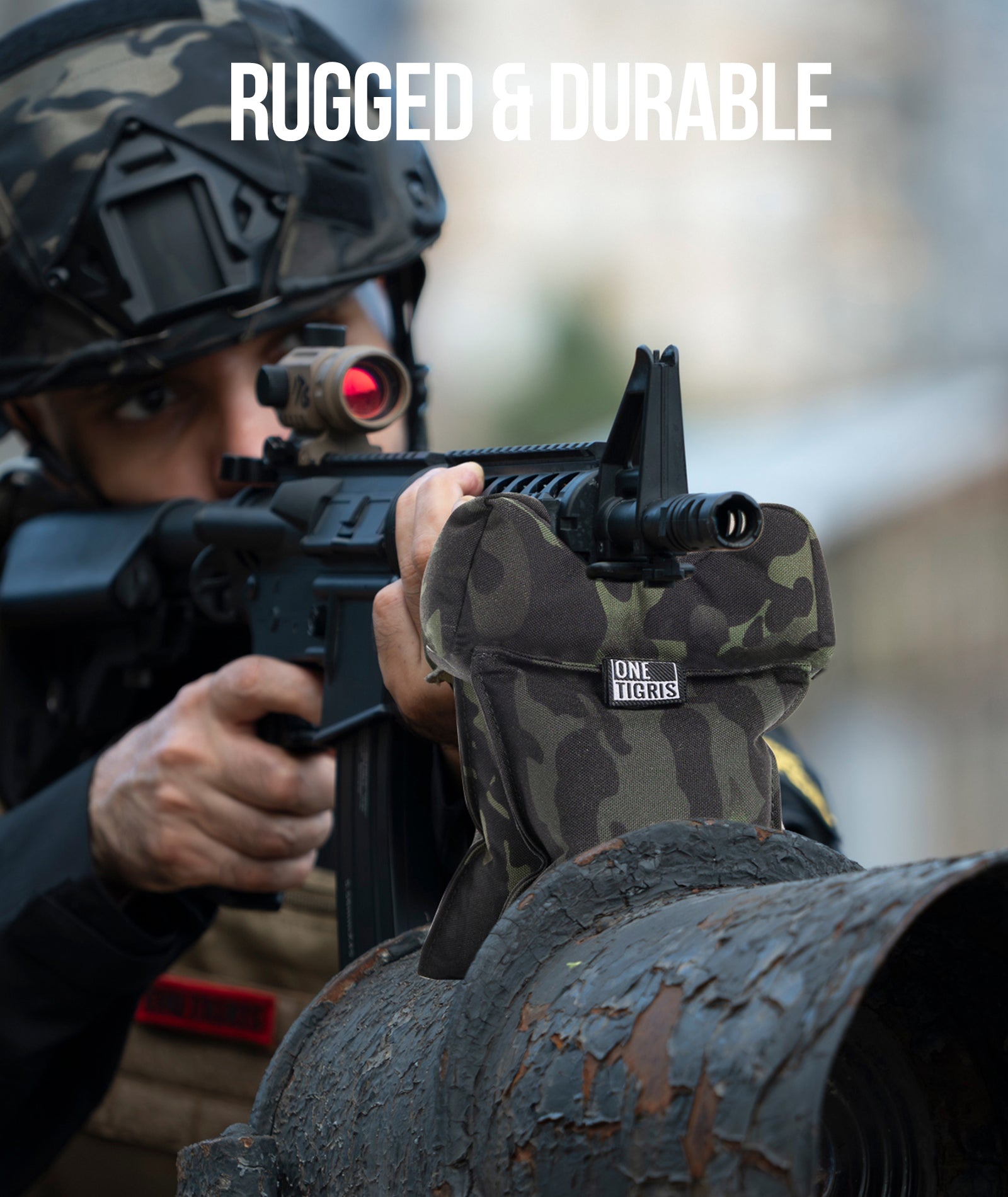 Gun Rest Bag 01 丨500D Nylon & Pre-filled