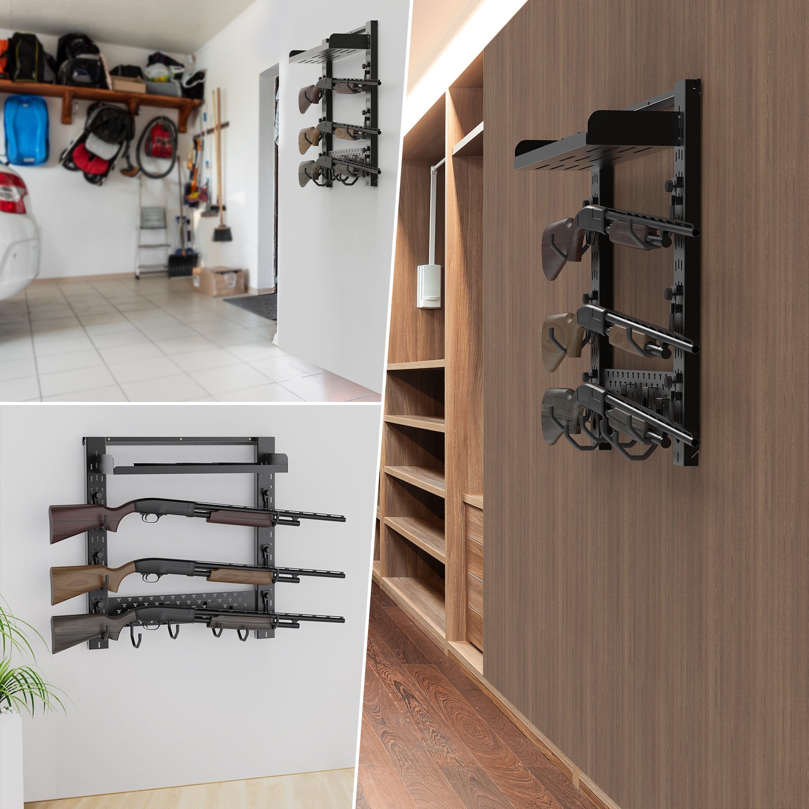 Wall Mount Rack 12丨Accessories Shelf Added