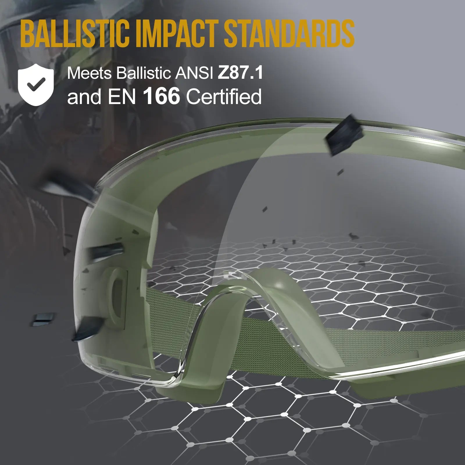 Shooting Safety Goggles 11 丨Anti-Fog & Sunglasses