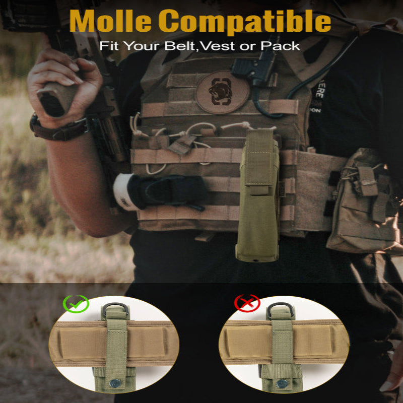 X-SHEATH Multiuse Tool Pouch 丨 MOLLE System& Adjustable Size