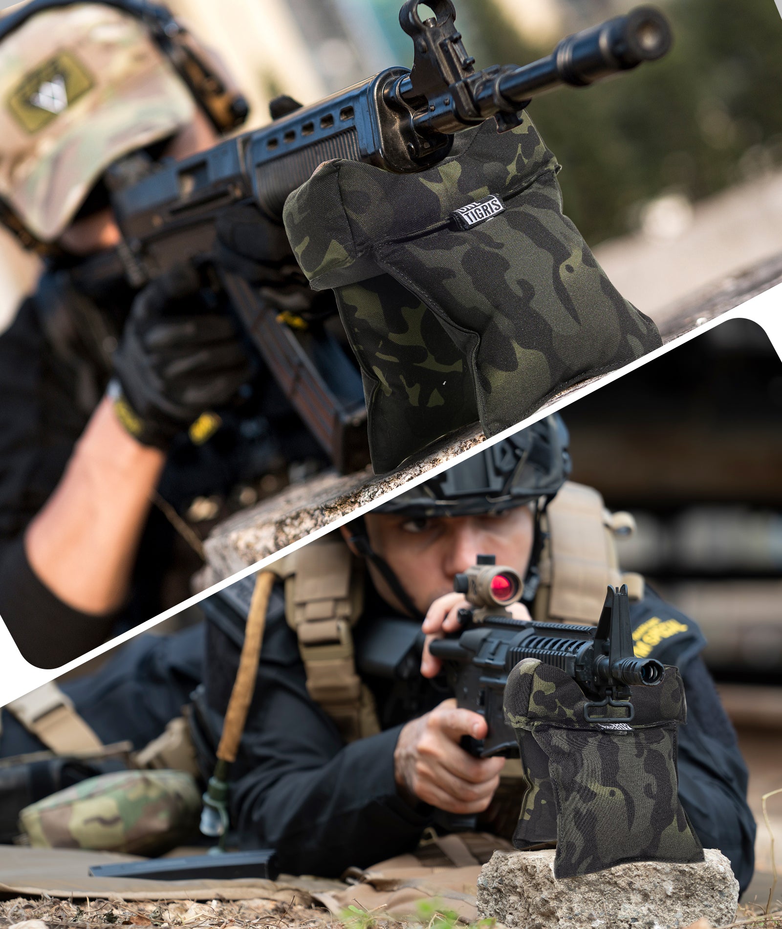 Gun Rest Bag 01 丨500D Nylon & Pre-filled