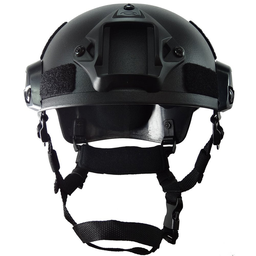 Tactical Helmet 04 丨Adjustable Chin Strap & Guide Rail System