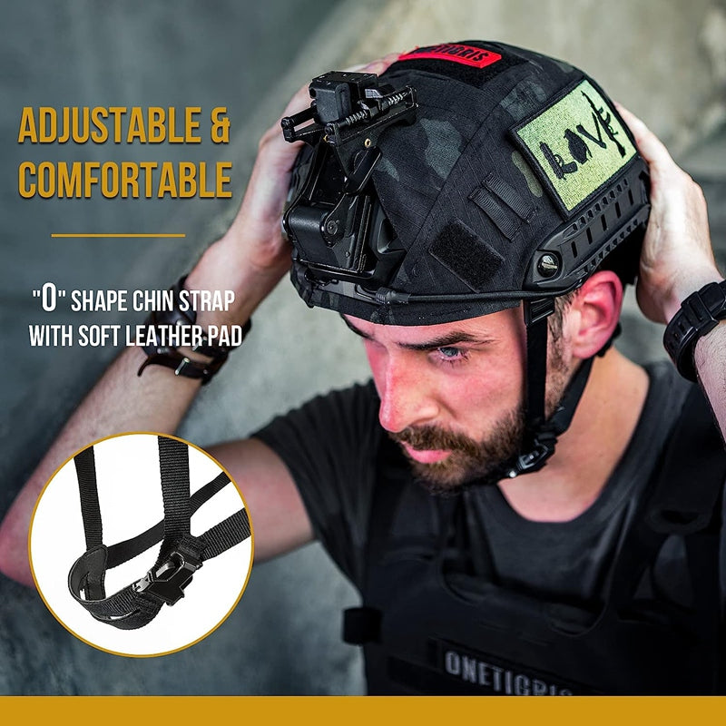 Tactical Helmet 17 丨丨MOLLE System & Rail System