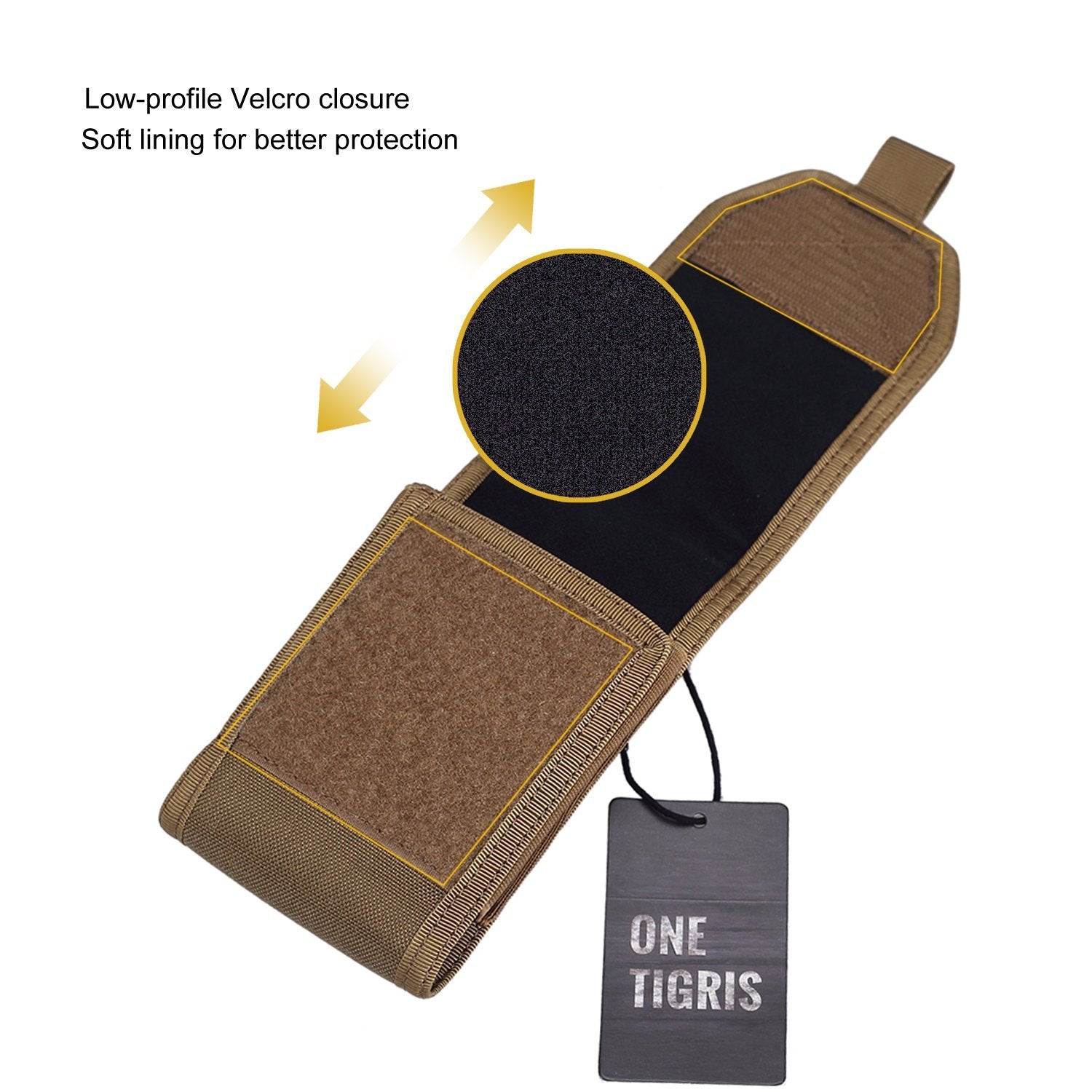 Phone Pouch 01 丨 MOLLE System & Velcro Panel