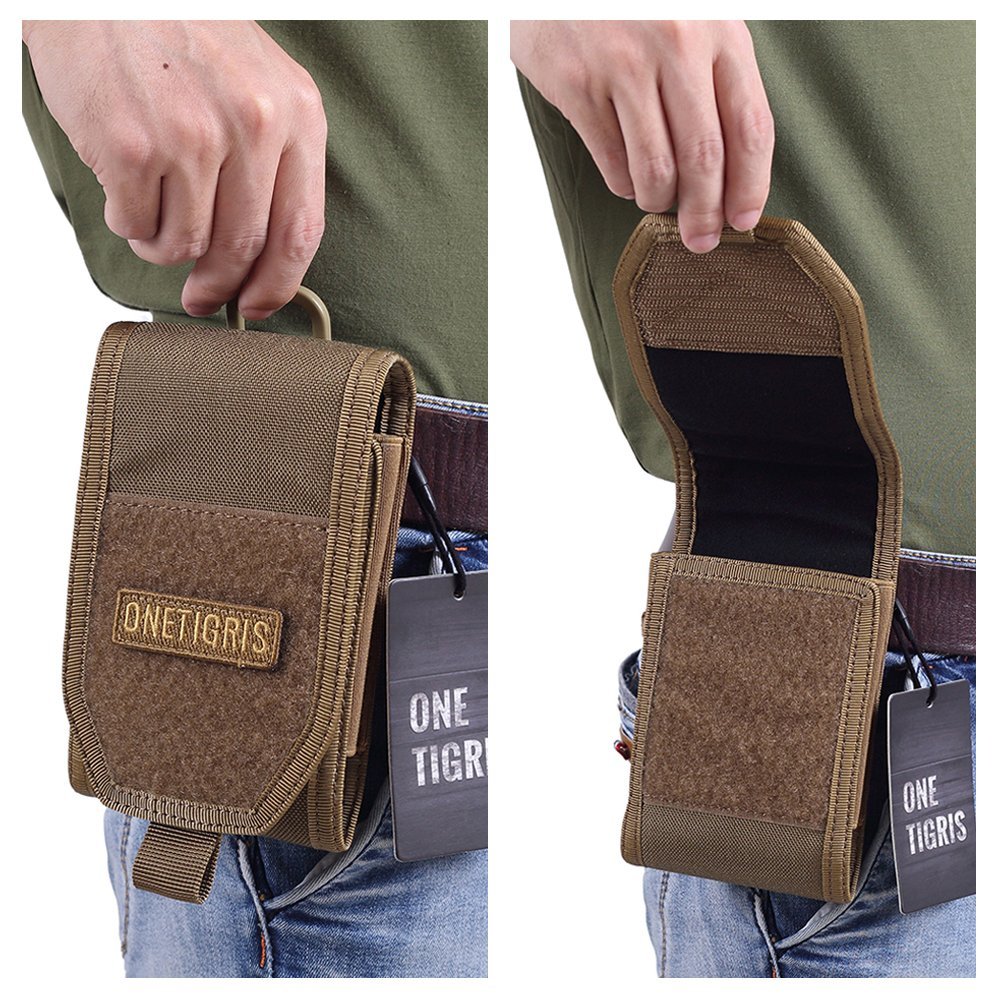 Phone Pouch 01 丨 MOLLE System & Velcro Panel