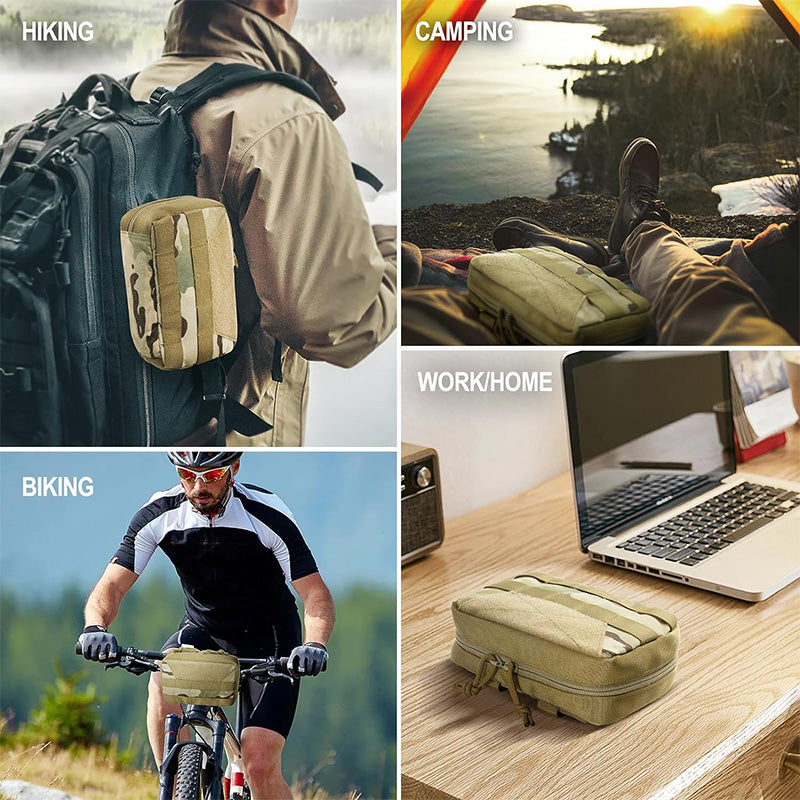 DRAGON SNAIL Admin Pouch丨MOLLE System &Velcro panel