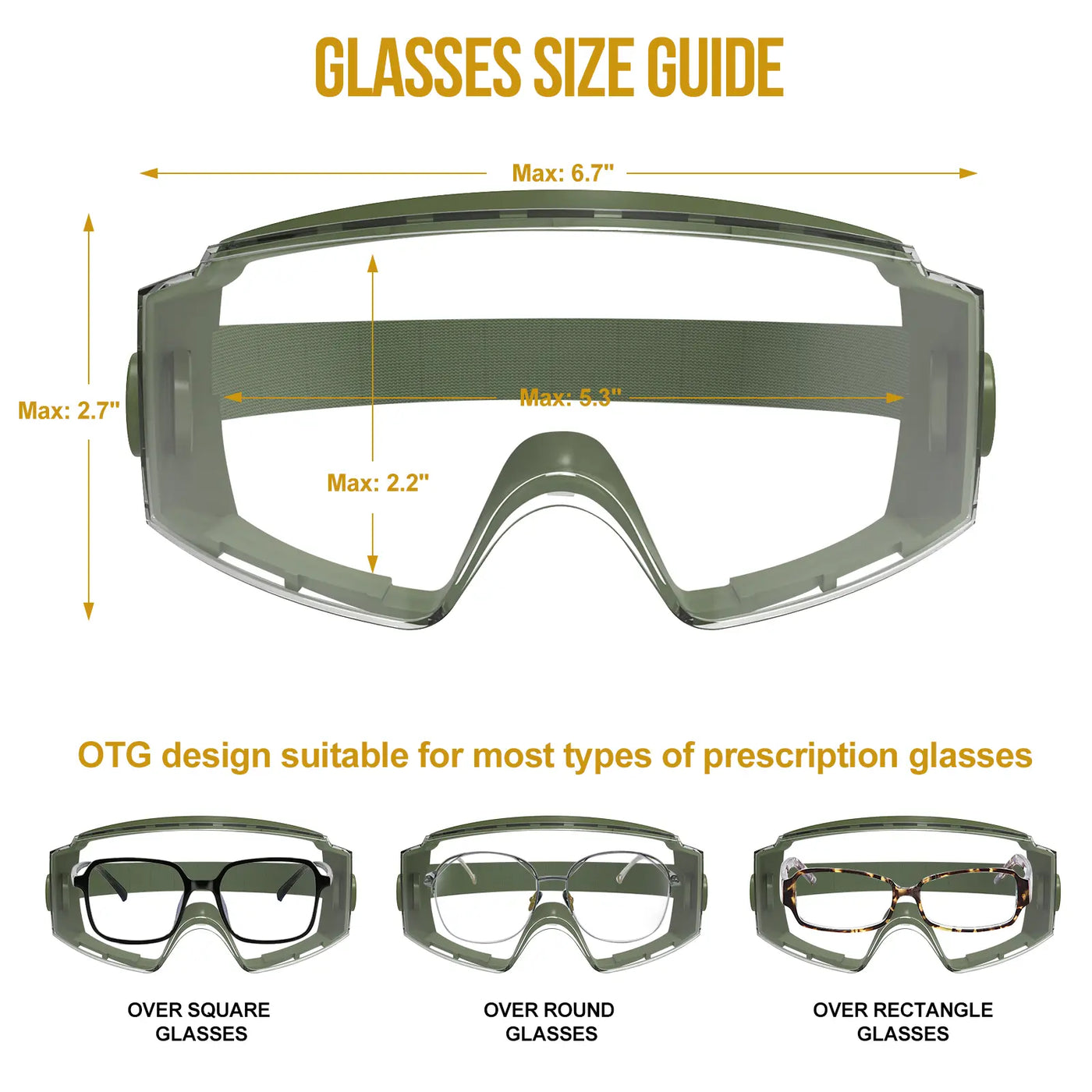 OneTigris Safety Goggles 11