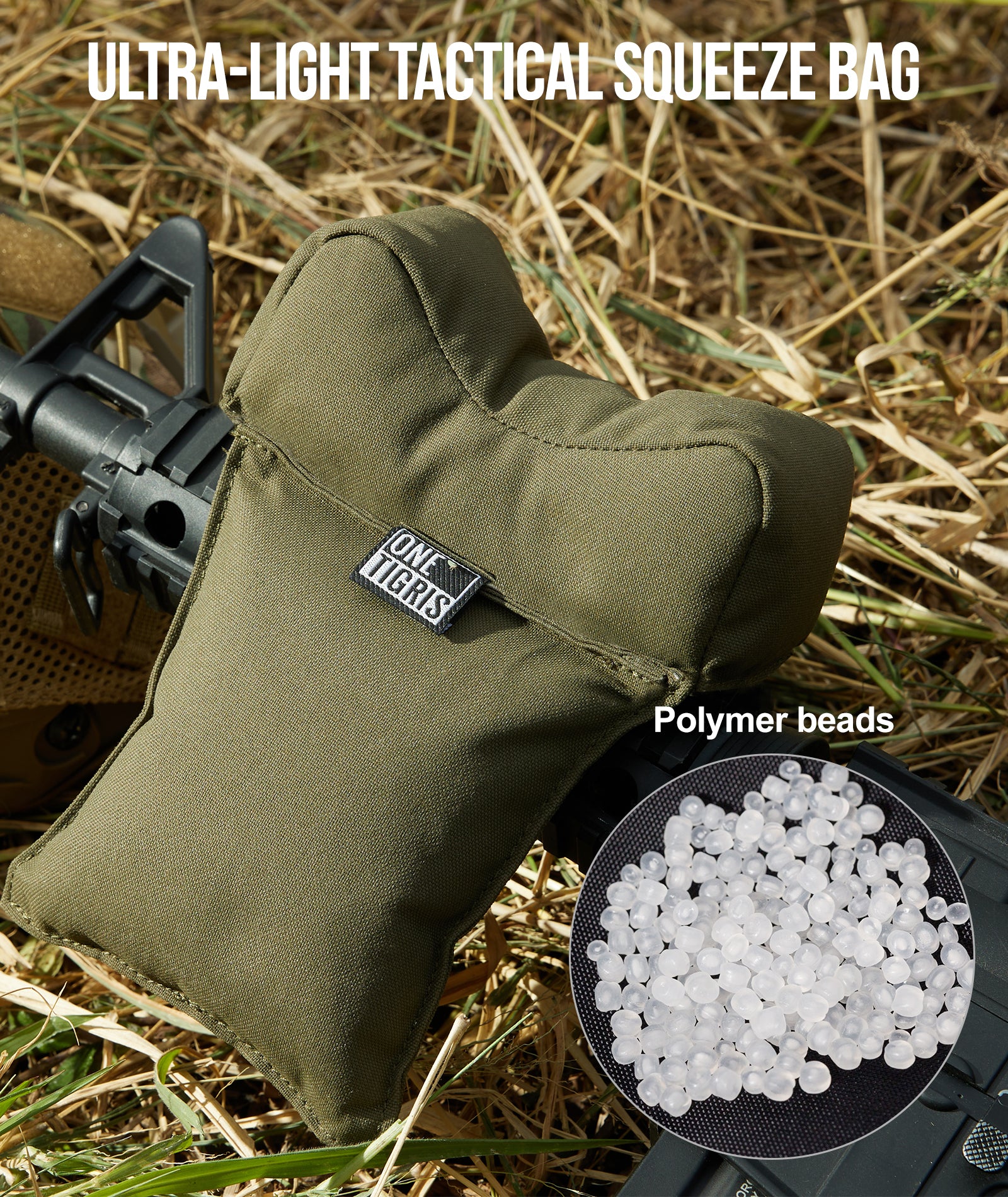 Gun Rest Bag 01 丨500D Nylon & Pre-filled