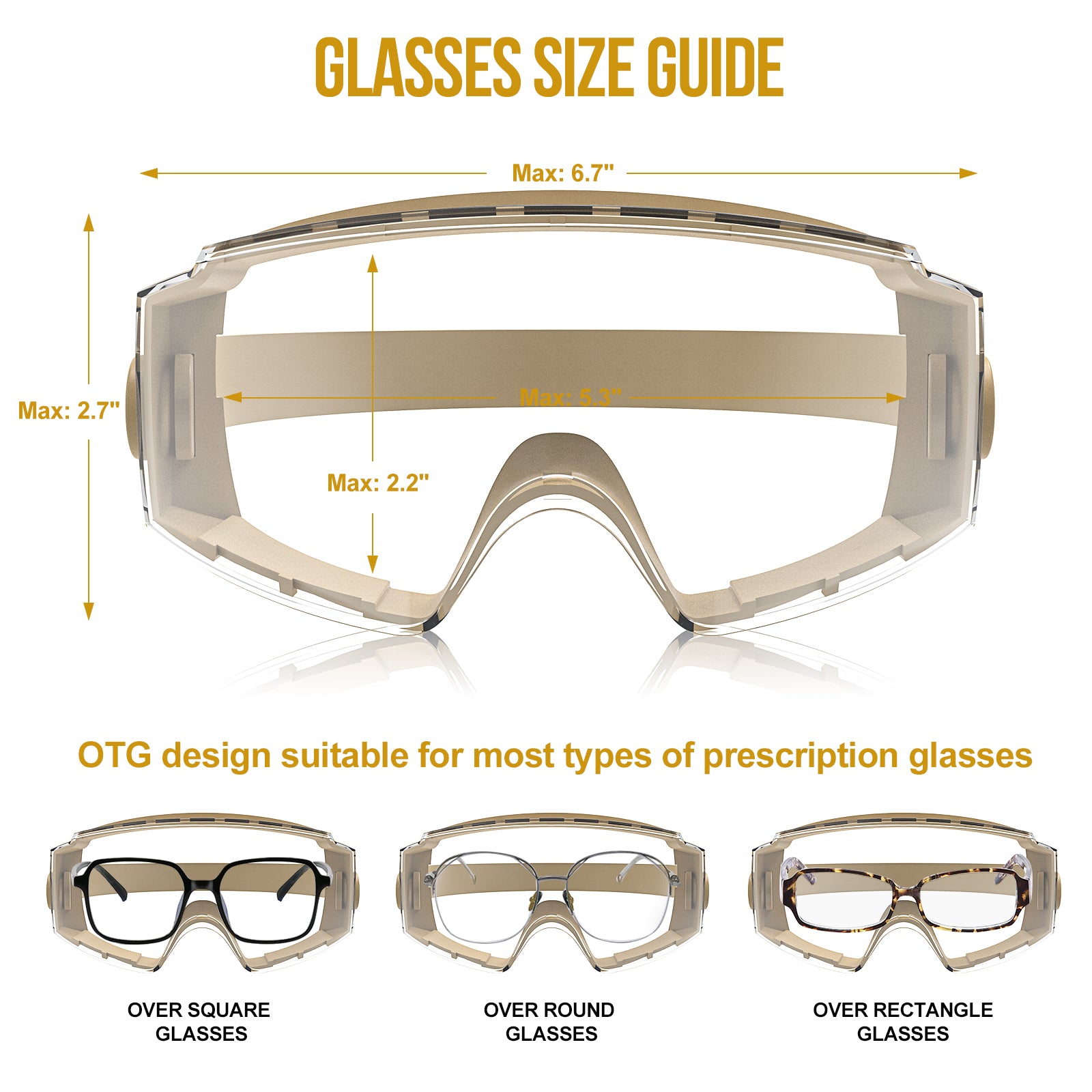 Shooting Safety Goggles 11 丨Anti-Fog & Sunglasses