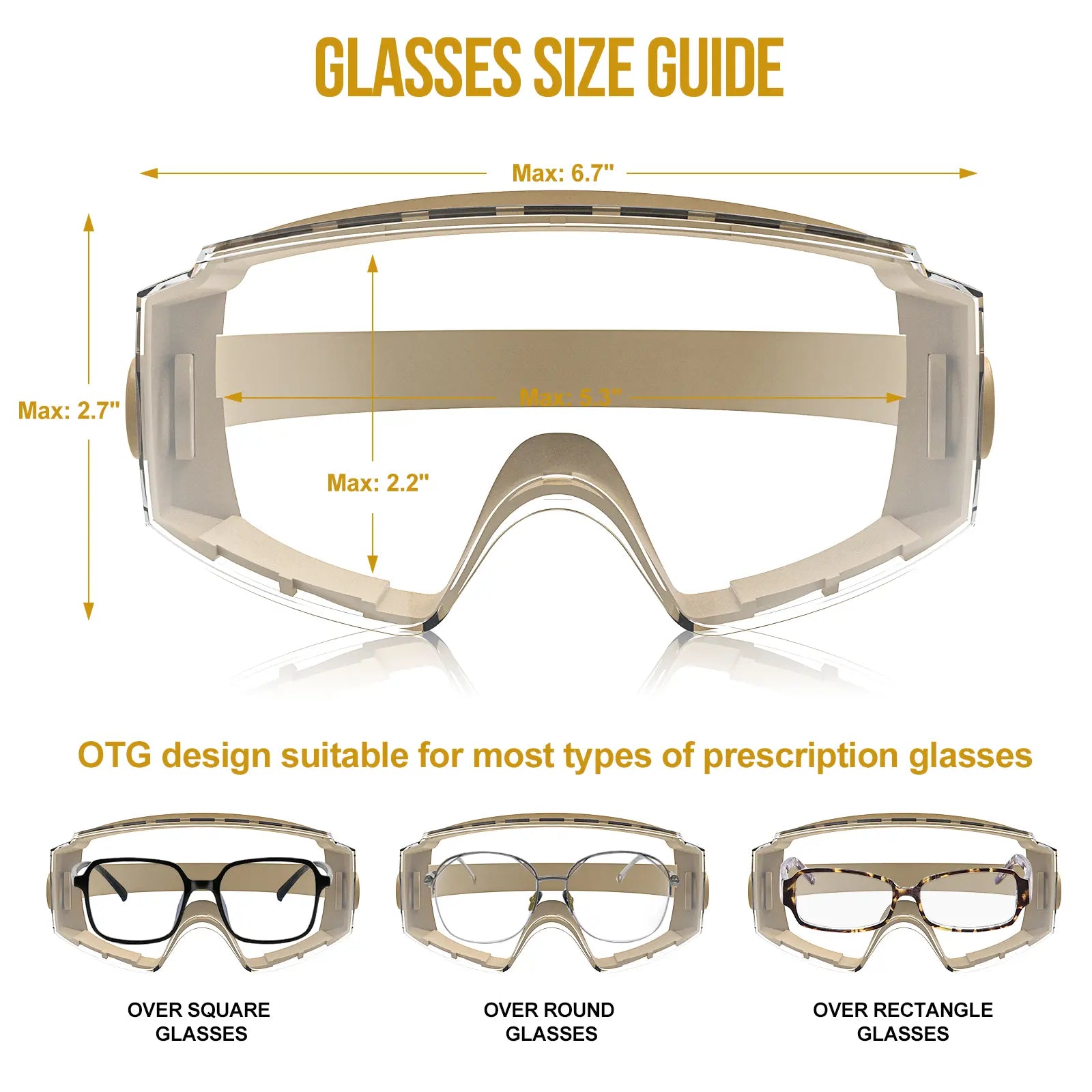Shooting Safety Goggles 11 丨Anti-Fog & Sunglasses