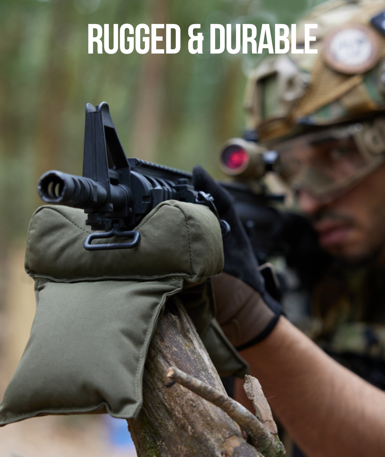 Gun Rest Bag 01 丨500D Nylon & Pre-filled