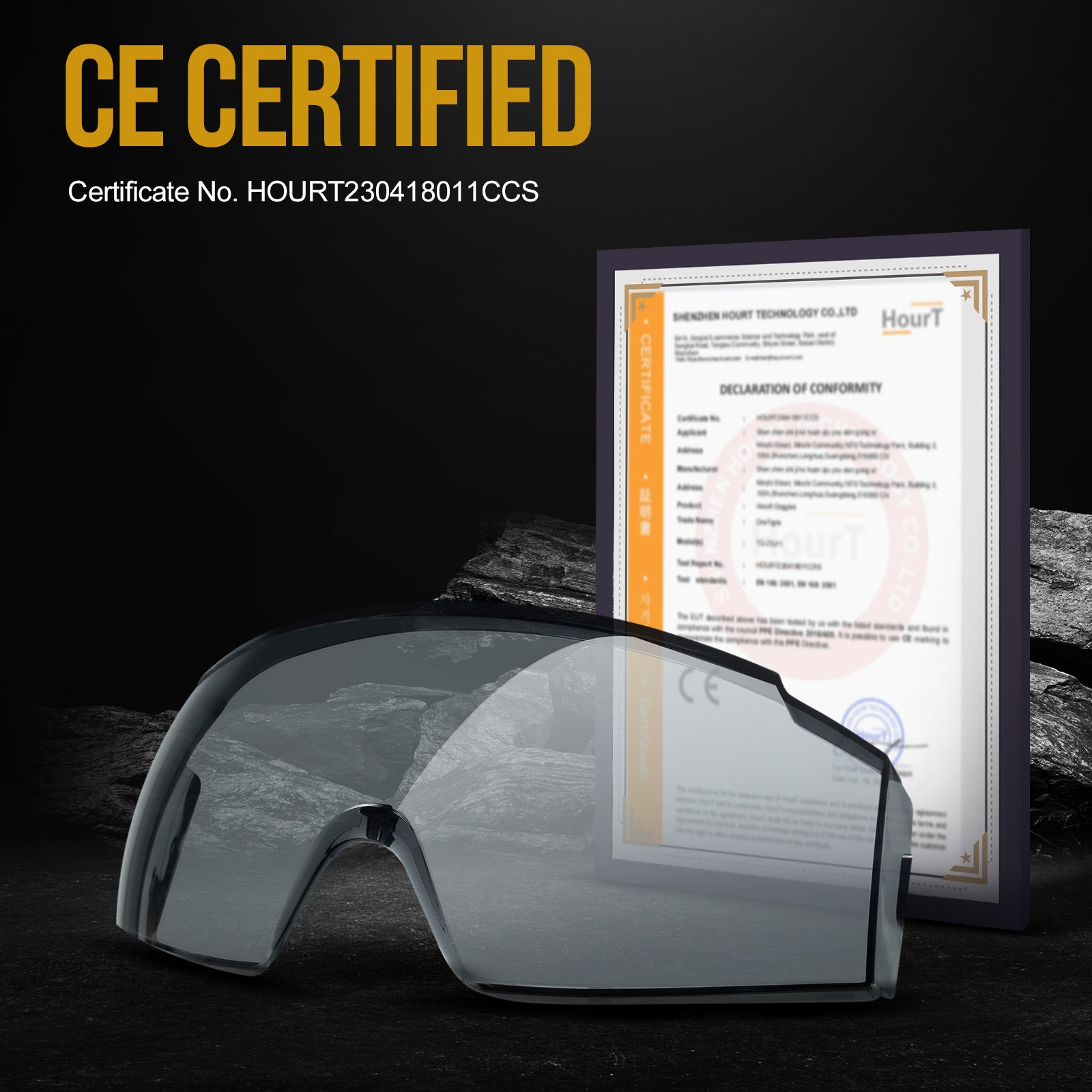 Shooting Safety Goggles 11 丨Anti-Fog & Sunglasses