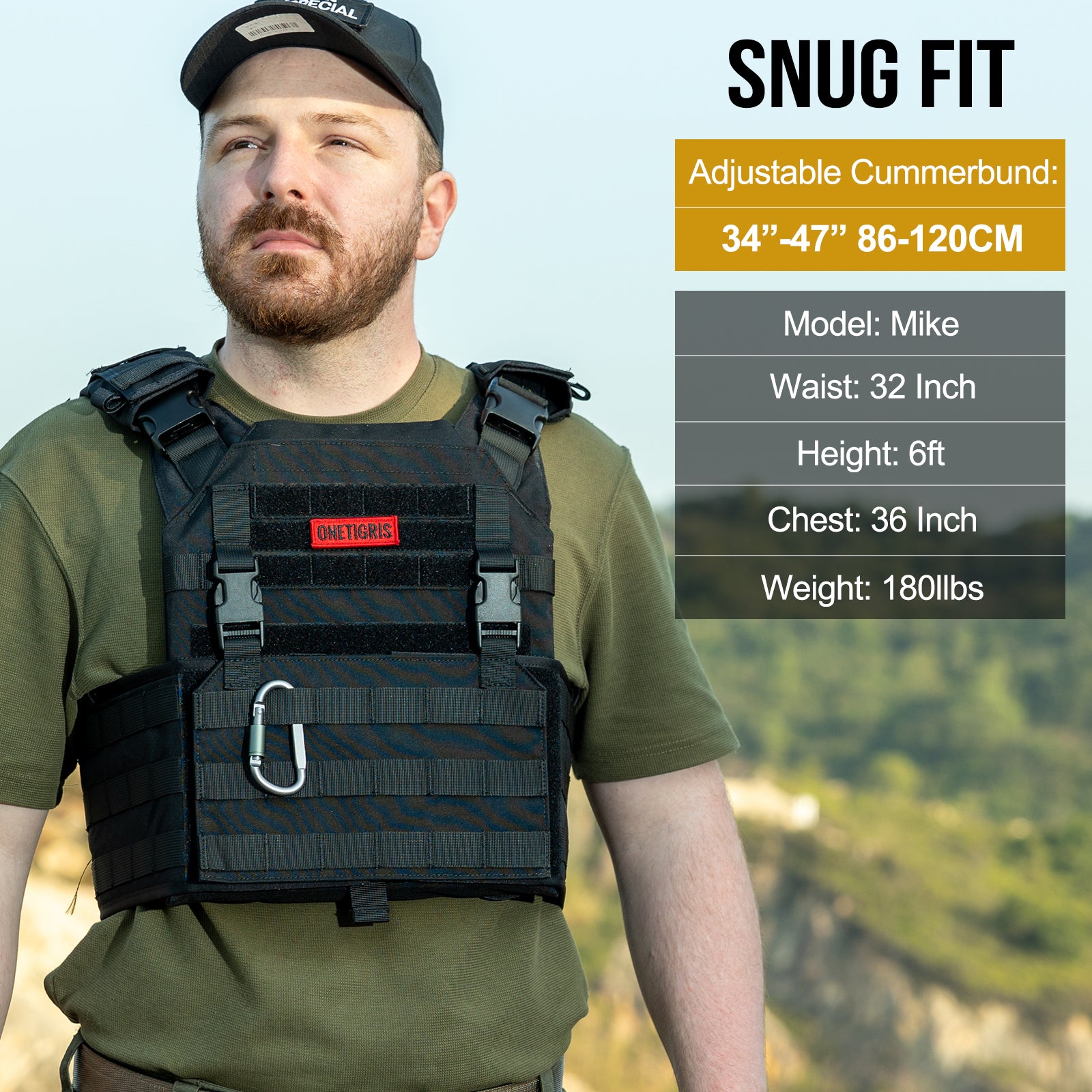 GRIFFIN Tactical Vest 丨MOLLE System & Velcro Panel