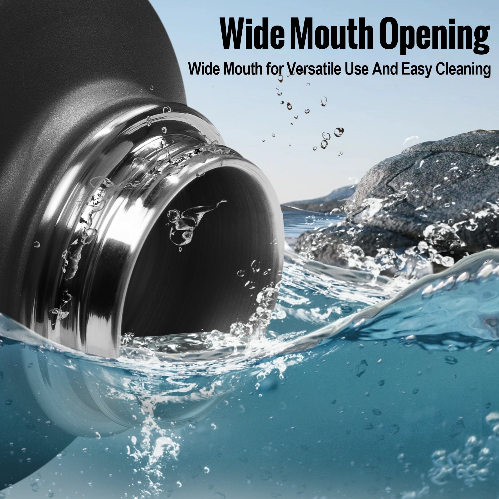 64oz Tactical Water Bottle Set | All-Day Carry with MOLLE Sleeve & 3-Lid System