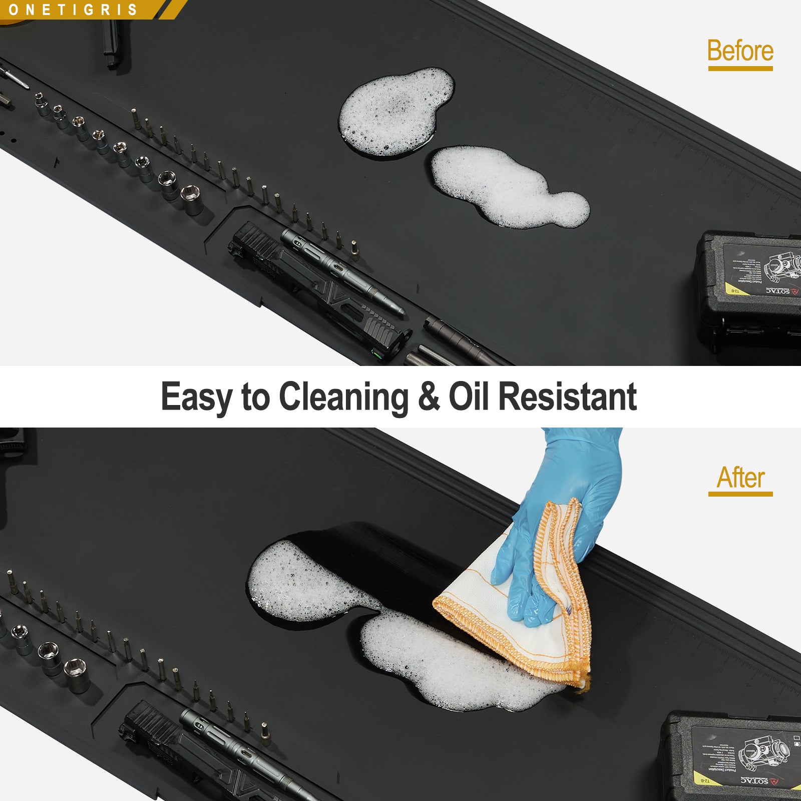 Gun Cleaning Mat 06丨16"x48"&Extra-Large Size