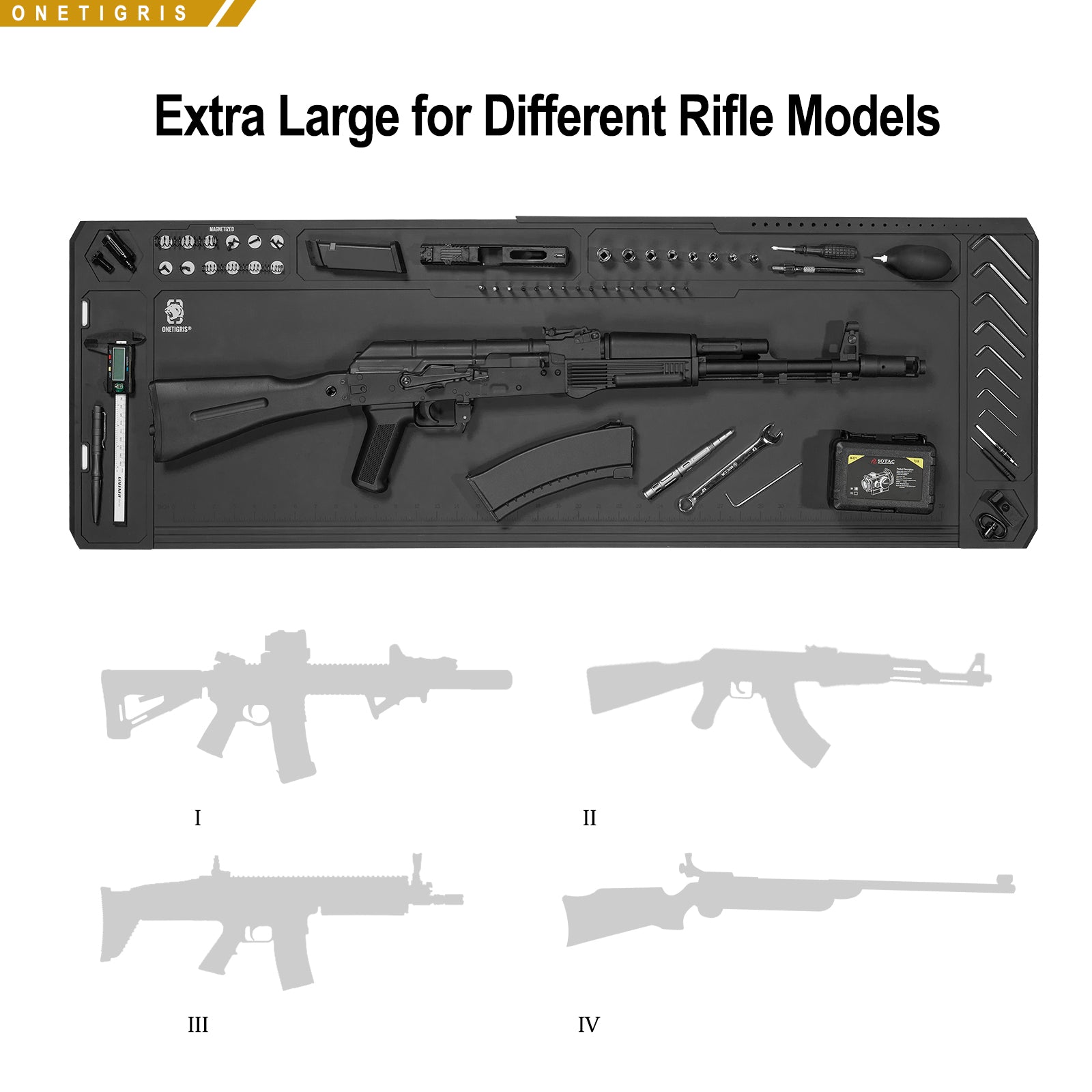 Gun Cleaning Mat 06丨16"x48"&Extra-Large Size