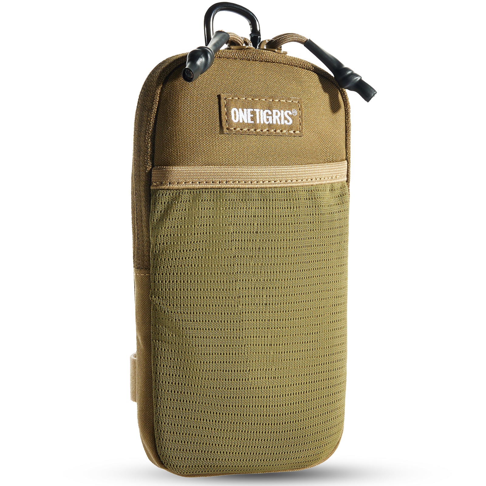 MOLLE Phone Pouch 丨 Heavy-duty carabiners & YKK zippers