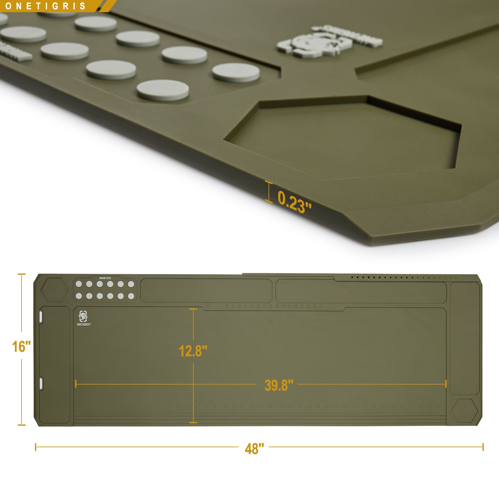 Gun Cleaning Mat 06丨16"x48"&Extra-Large Size