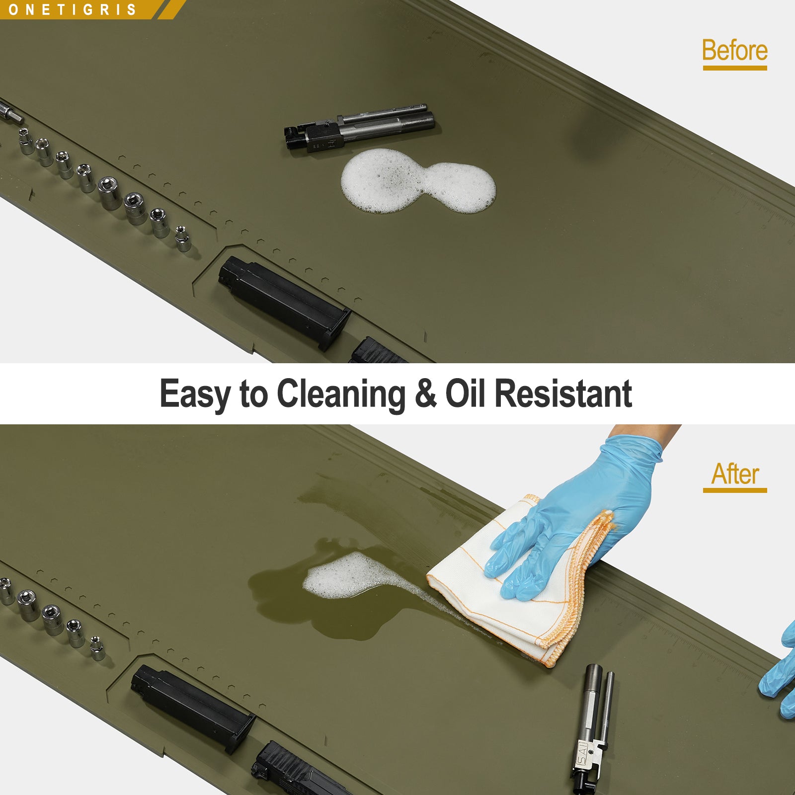 Gun Cleaning Mat 06丨16"x48"&Extra-Large Size