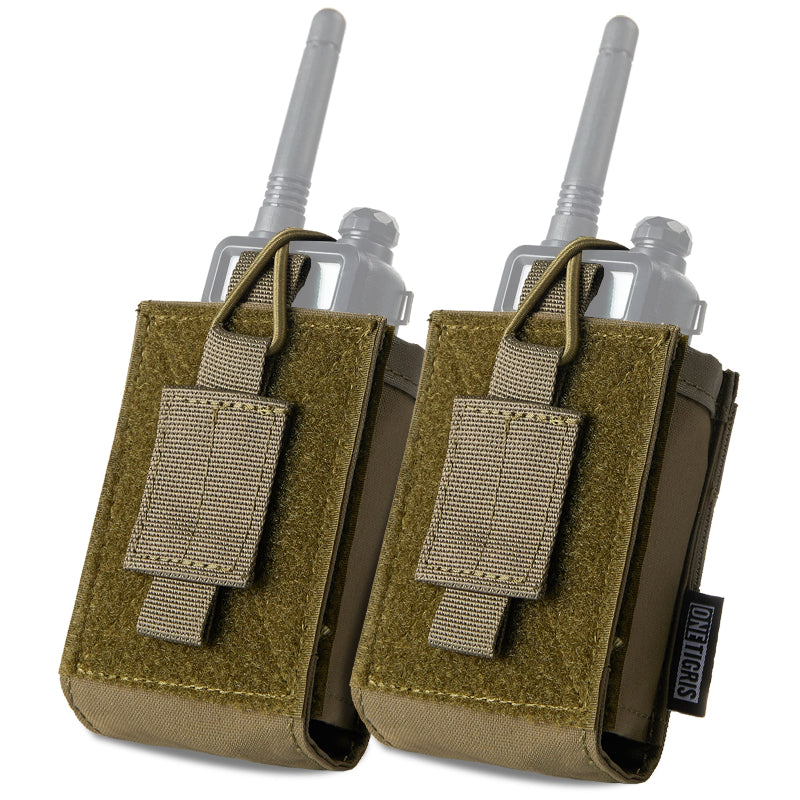 Adjustable Radio Holster 03 丨MOLLE System & Adjustable Size
